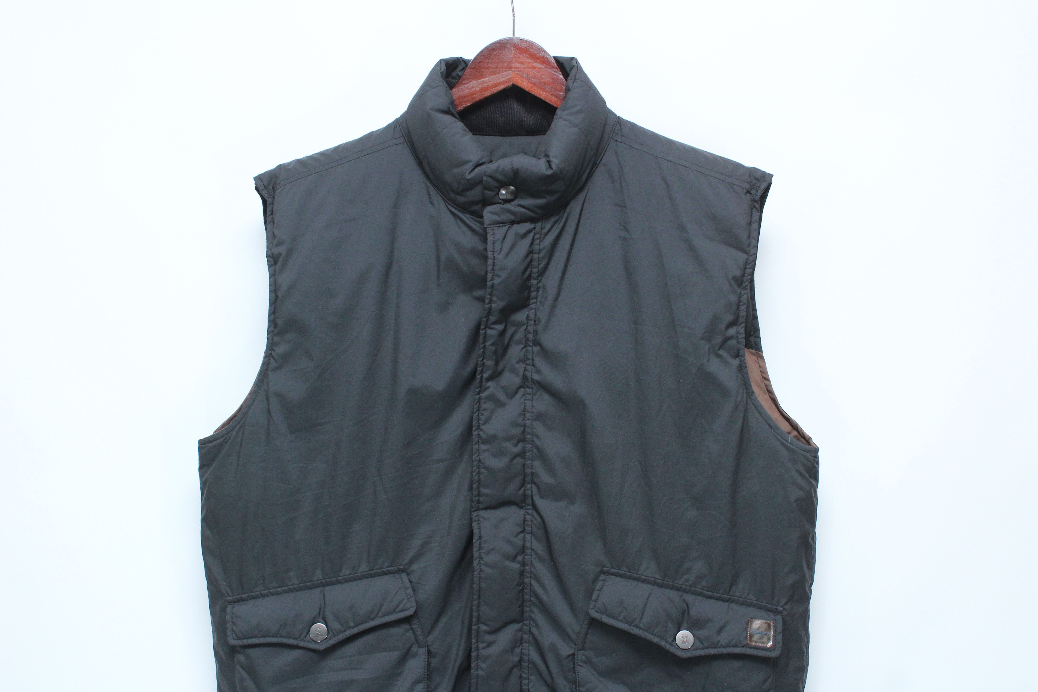Ermenegildo Zegna Zegna Sport Reversible Down Vest Mens Size L Vintage Size US L / EU 52-54 / 3 - 3 Thumbnail