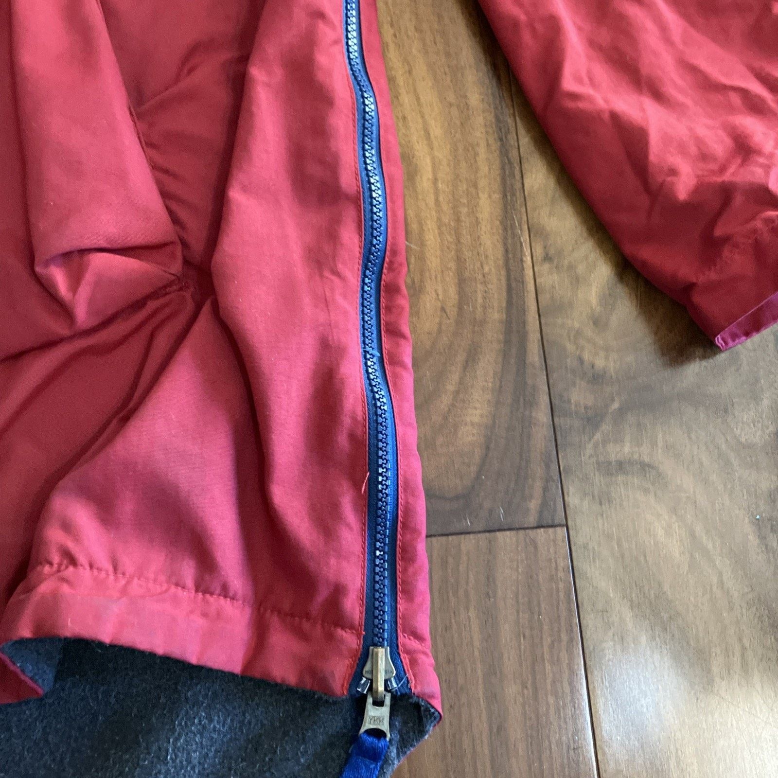Structure Vintage Structure Sport Parka Jacket Men M Red Hood Pullover Size US M / EU 48-50 / 2 - 12 Thumbnail