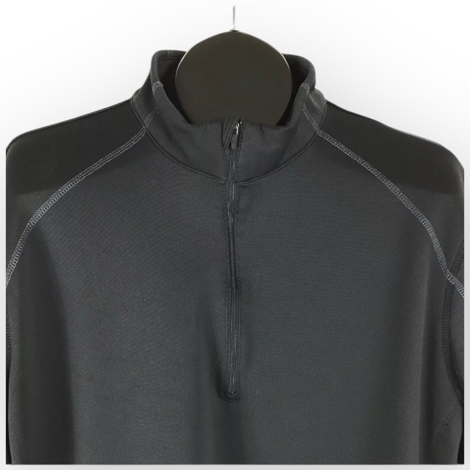 Spyder Spyder Mens 1/2 Zip Pullover Black, Size XL NWT - 143XL Size US XL / EU 56 / 4 - 3 Thumbnail