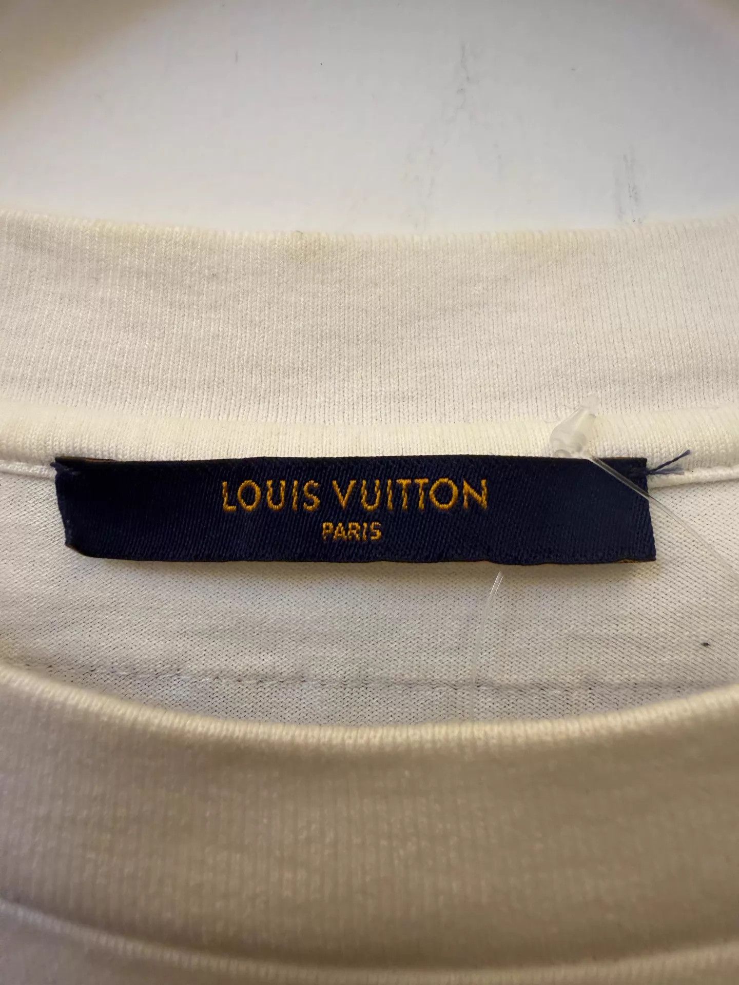 Louis Vuitton LV Colorful Allover Print Crewneck SS Tee White XL Size XL / US 12-14 / IT 48-50 - 3 Thumbnail