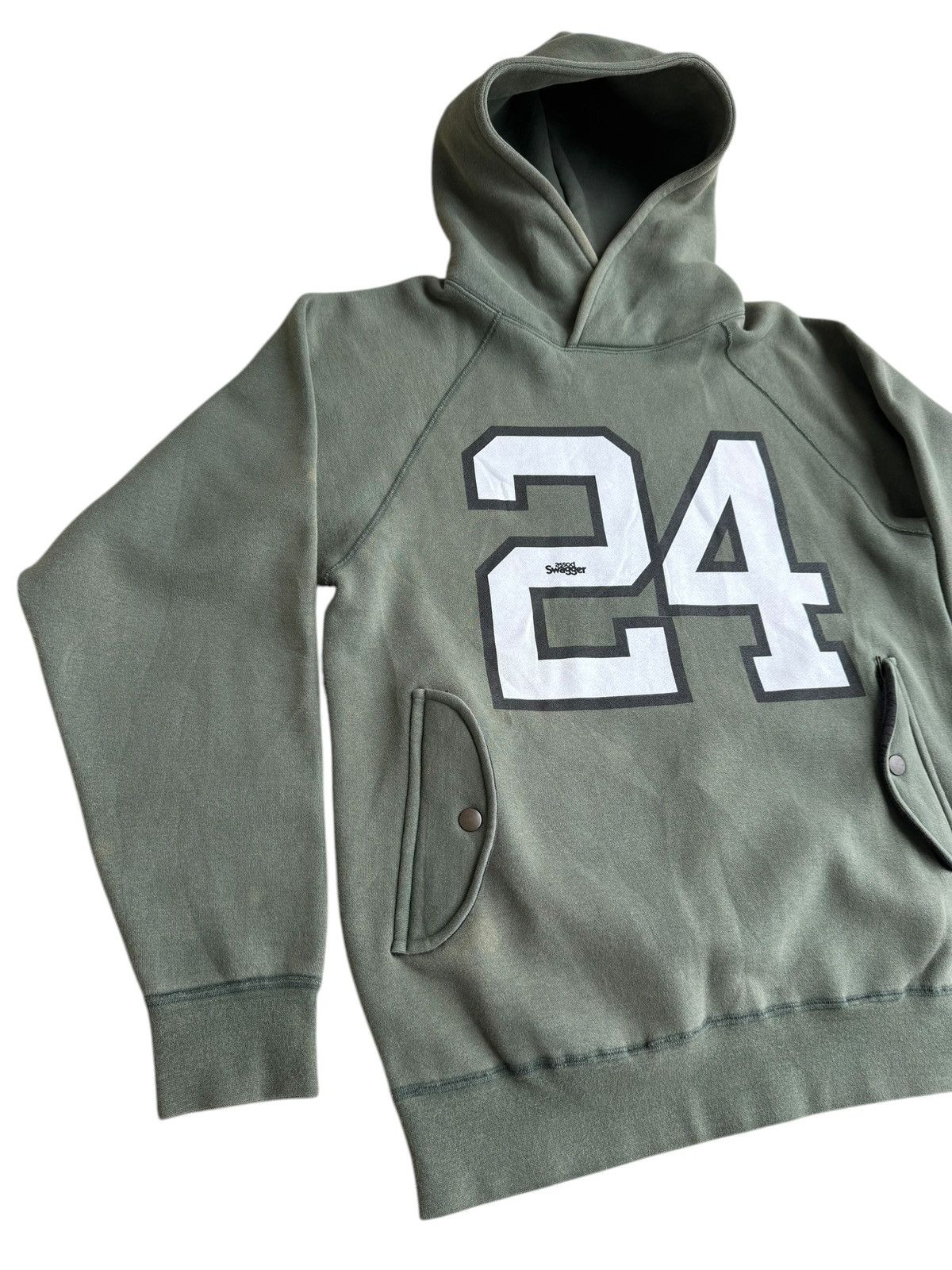 Japanese Brand × Swagger Vintage Japanese Brand Swagger Spellout Number Hoodie Size US M / EU 48-50 / 2 - 5 Thumbnail