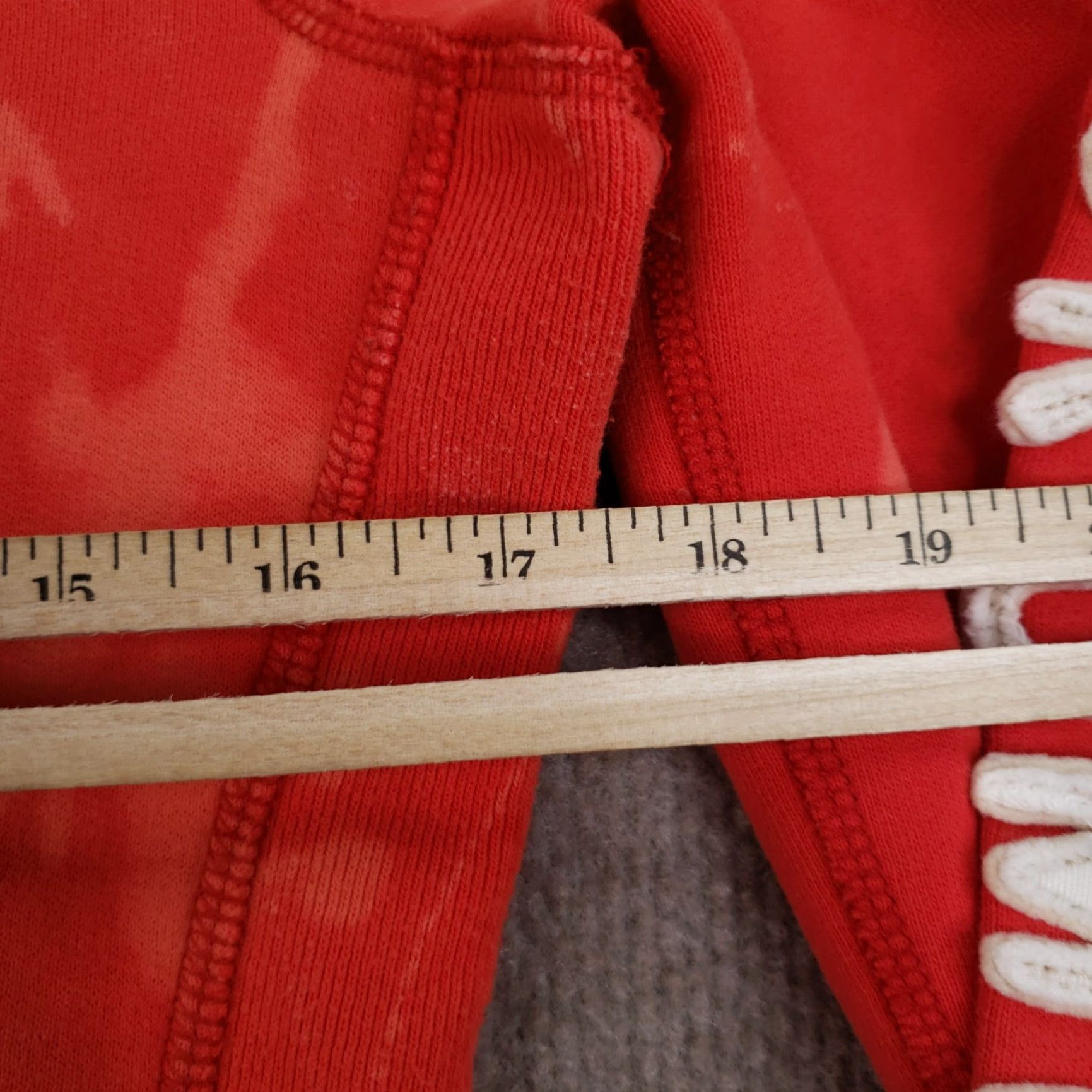 Abercrombie & Fitch Abercrombie Fitch Hoodie Womens Medium Red Hooded Full Zip Pockets Casual Size M / US 6-8 / IT 42-44 - 3 Thumbnail