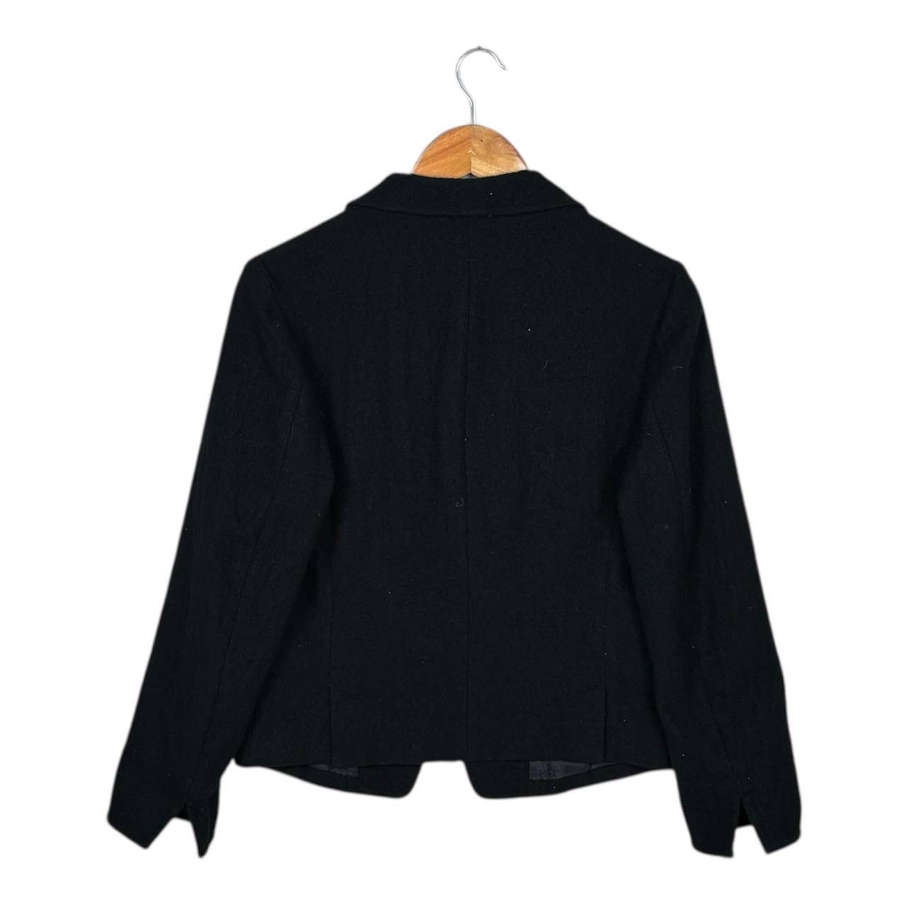 Yohji Yamamoto Y’s Yohji Yamamoto Vintage Black Wool Blazer Jacket Size S / US 4 / IT 40 - 2 Thumbnail
