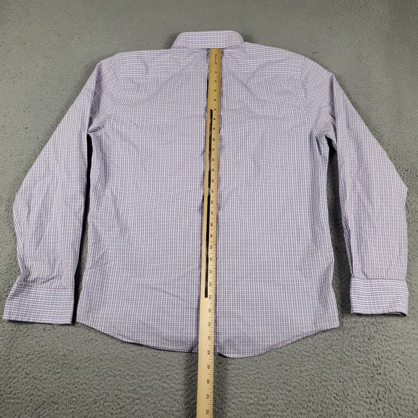UNTUCKit UNTUCKit Shirt Mens L Blue Plaid Button Up Long Sleeve Slim Fit Casual Workwear Modern Preppy Authentic Button-Up Mens Size US L / EU 52-54 / 3 - 3 Thumbnail