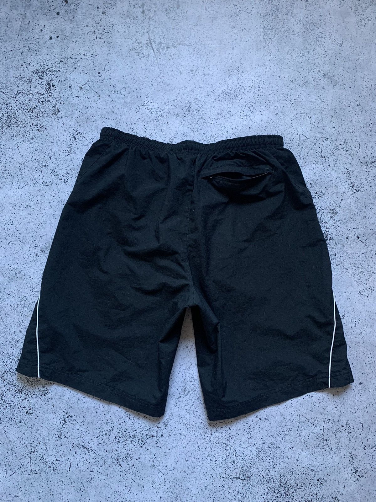 Vintage Nike Drill Shorts Small Swoosh USA Y2K TN ACG