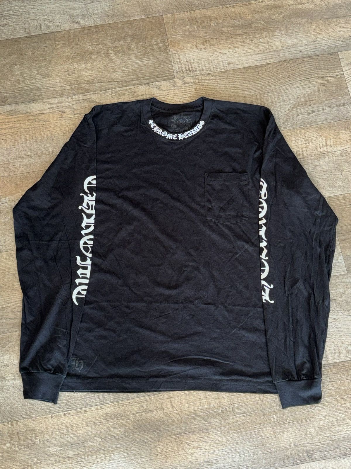 Chrome Hearts CHROME HEARTS LOGO LONG SLEEVE Size US XL / EU 56 / 4 - 1 Thumbnail
