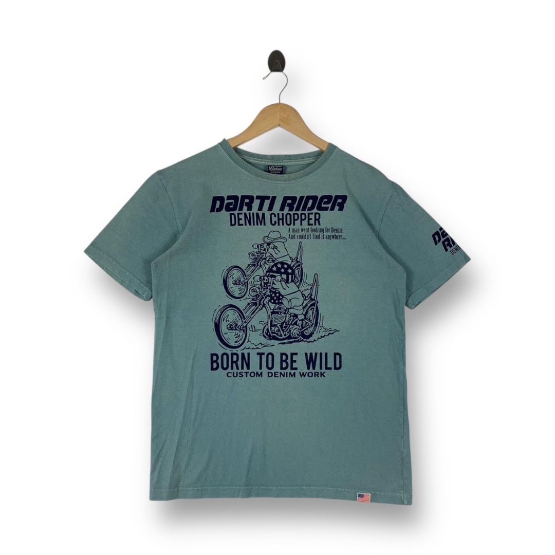 Studio D'Artisan STUDIO D’ARTISAN darti rider born to be wild printed tee Size US M / EU 48-50 / 2 - 1 Thumbnail