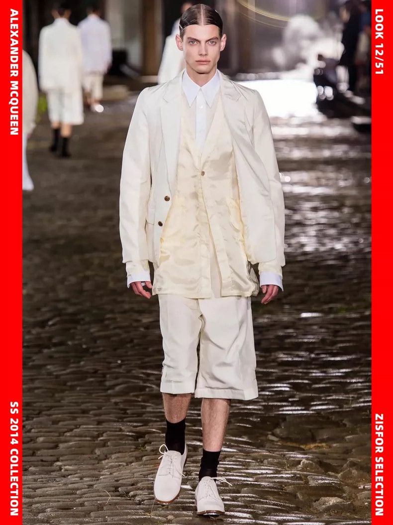 Alexander McQueen Alexander Mcqueen SS14 silk court-style suit Size 52R - 1 Thumbnail