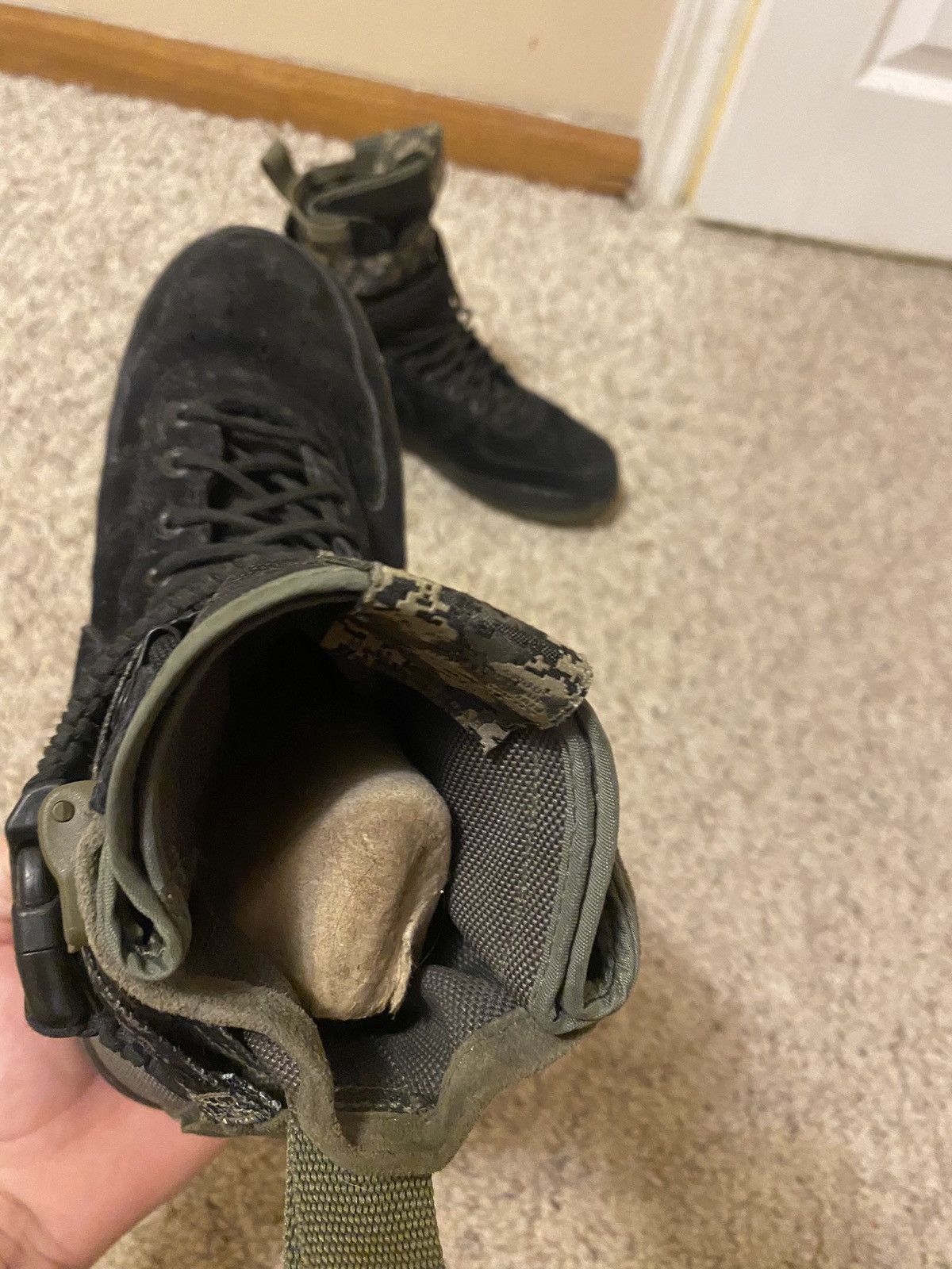 Nike Nike SF Air Force 1 Olive Size US 10.5 / EU 43-44 - 4 Thumbnail