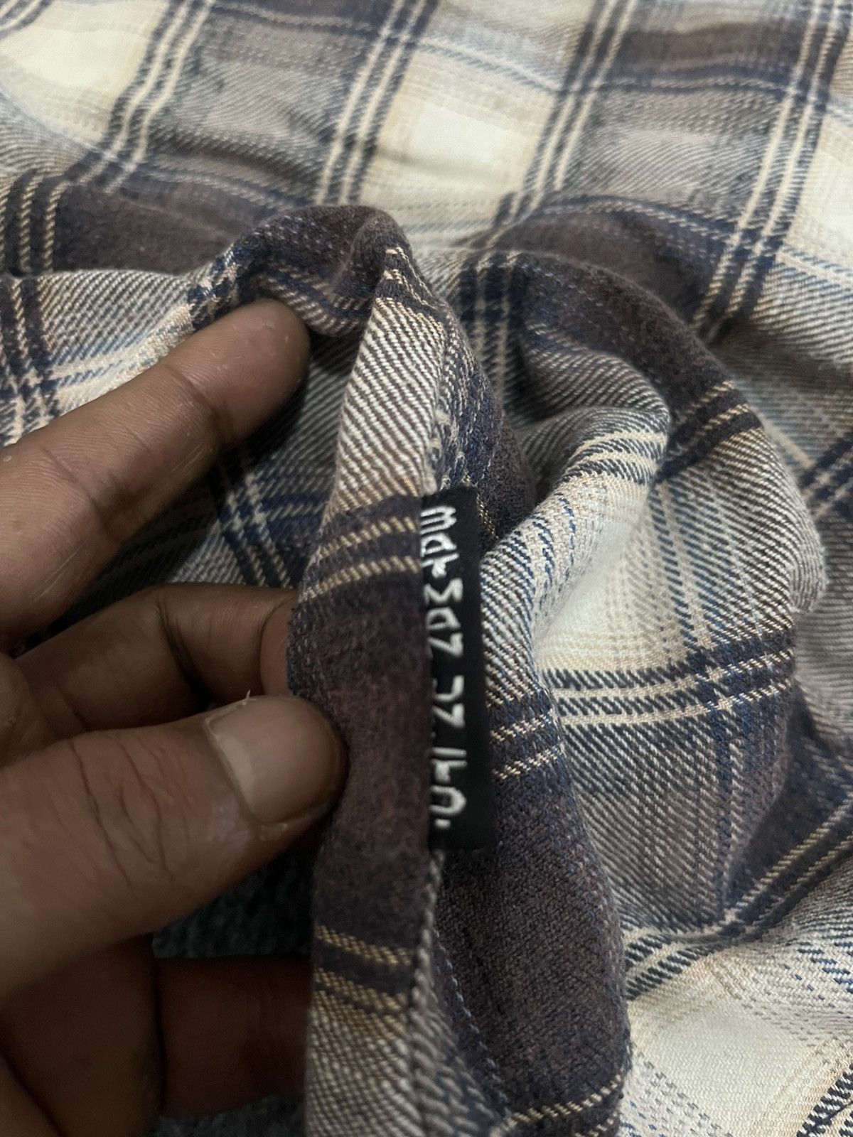 Number (N)ine Batman Unlimited Street Cool Person Convertible Flannel Size US L / EU 52-54 / 3 - 13 Thumbnail