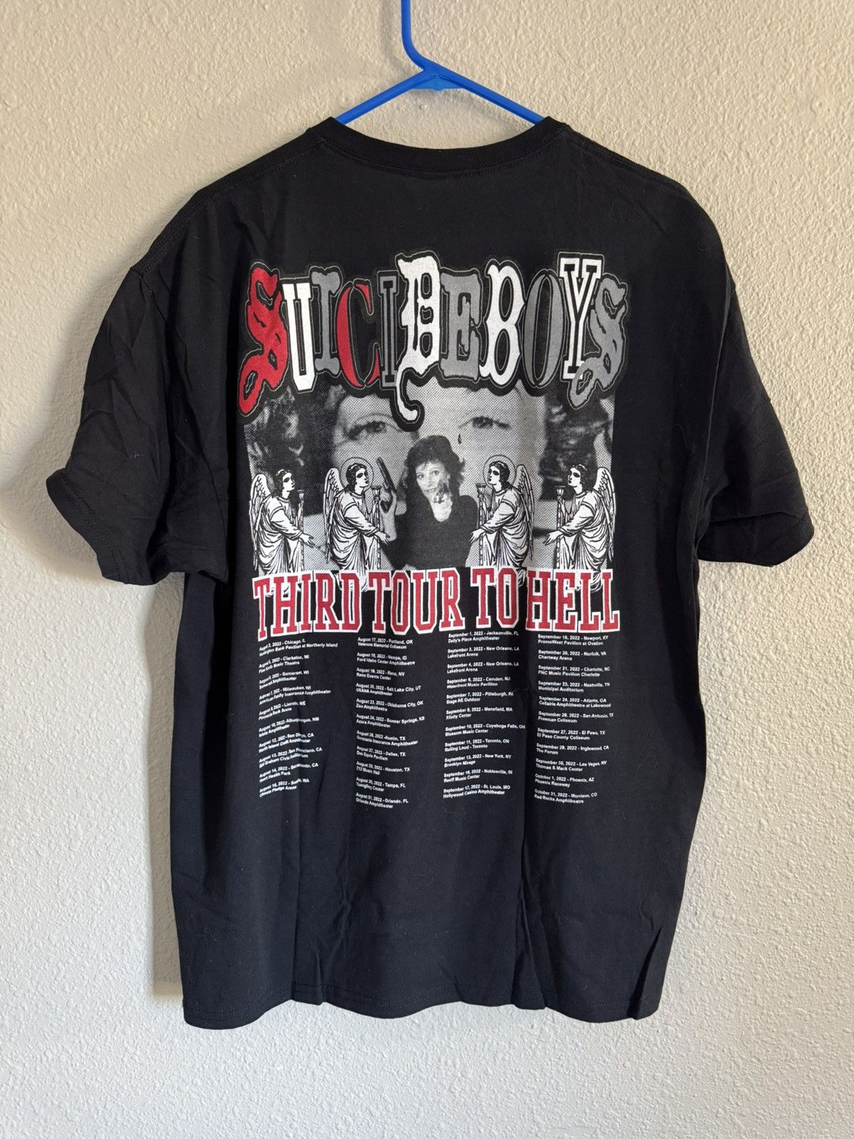 G59 Records G59 $uicideboy$ greyday 2022 tee Size US XL / EU 56 / 4 - 1 Thumbnail