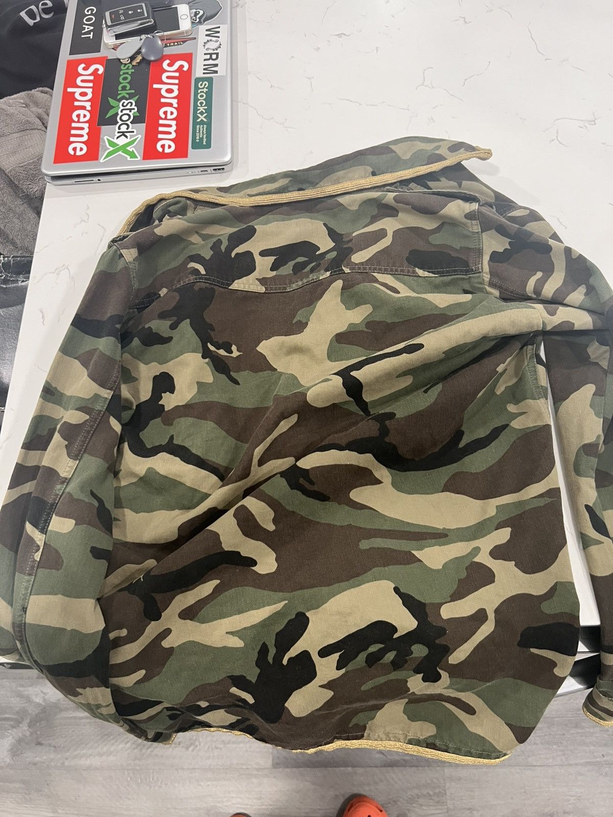 Saint Laurent Paris Saint Laurent camo jacket Size US M / EU 48-50 / 2 - 8 Thumbnail