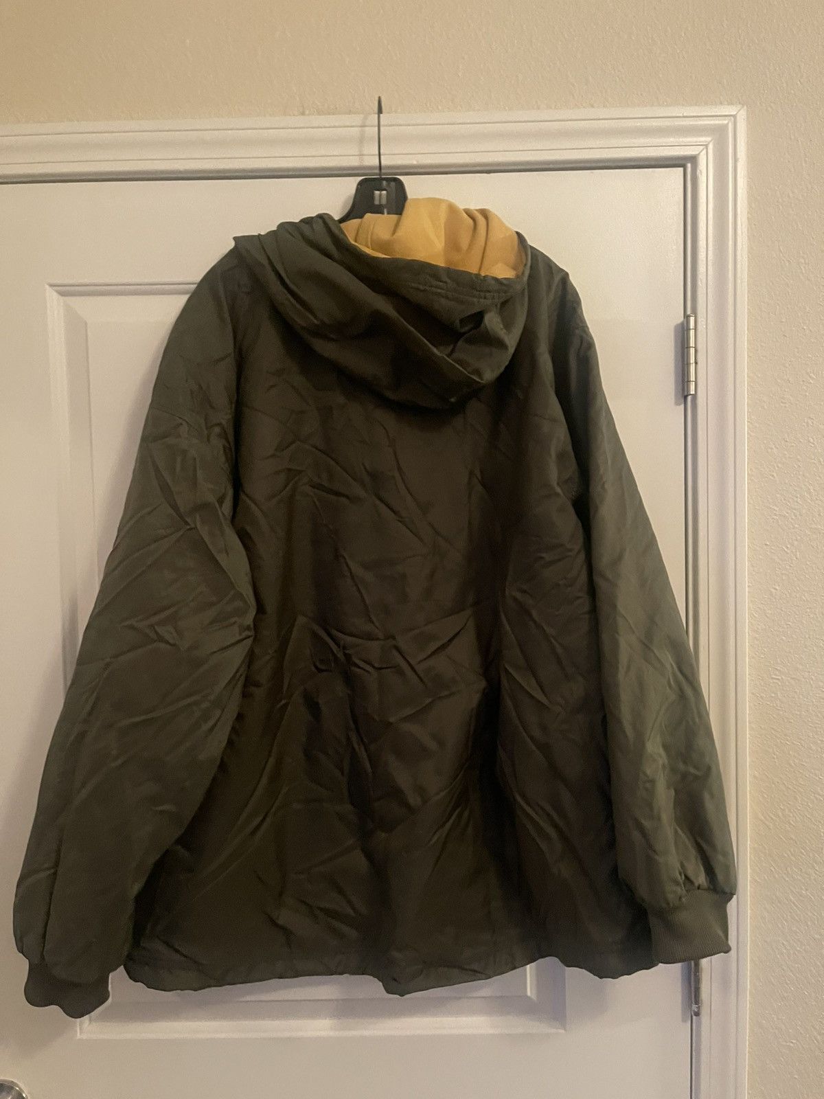 Nike × Vintage Vintage 1990s Nike Green Reversible Jacket XL Size US XL / EU 56 / 4 - 3 Thumbnail