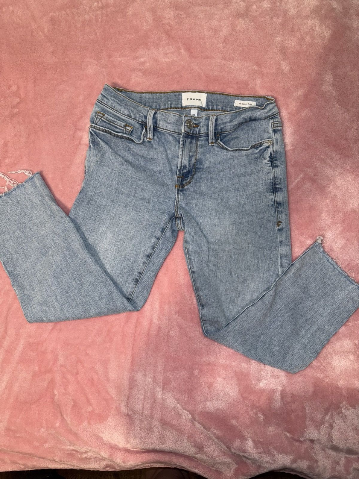 Frame Frame Le Garçon Crop Jeans Size 25 Women’s Size 25" / US 0 / IT 36 - 2 Thumbnail