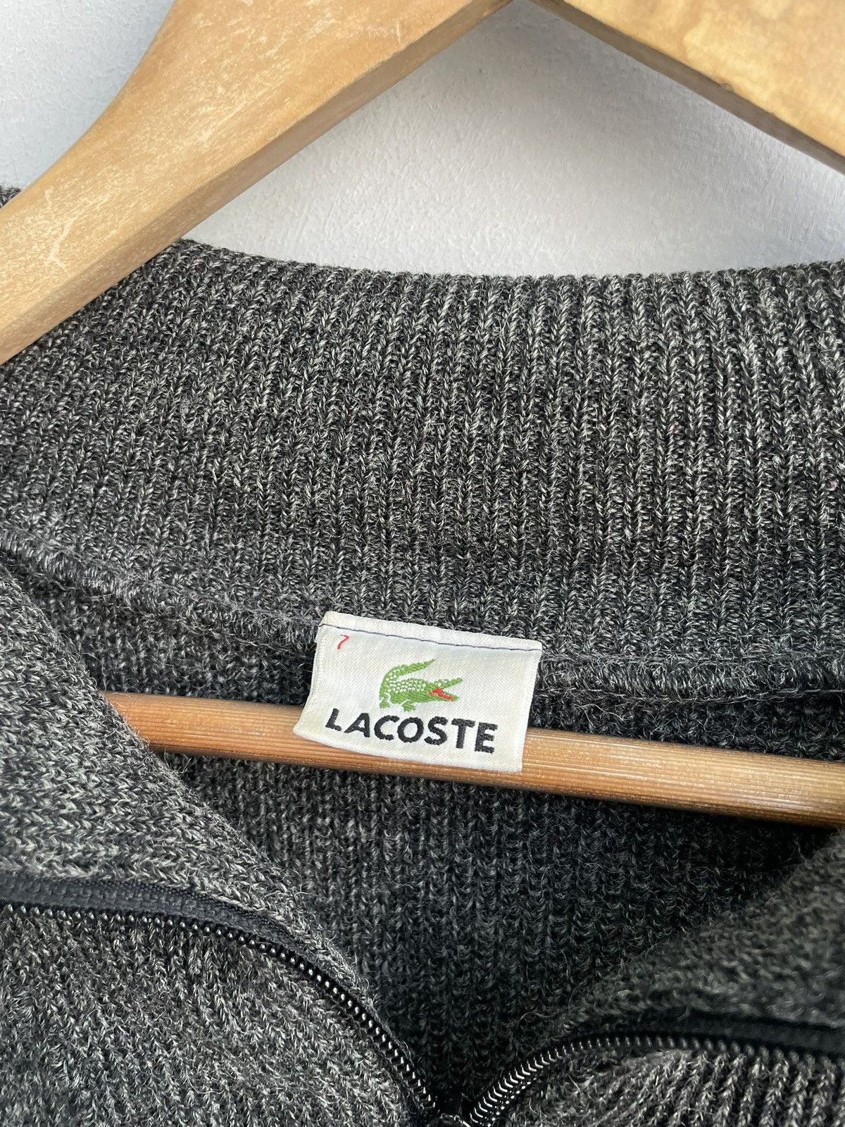 Lacoste Lacoste vintage 1/3 zip sweater streetwear y2k Size US XL / EU 56 / 4 - 5 Thumbnail