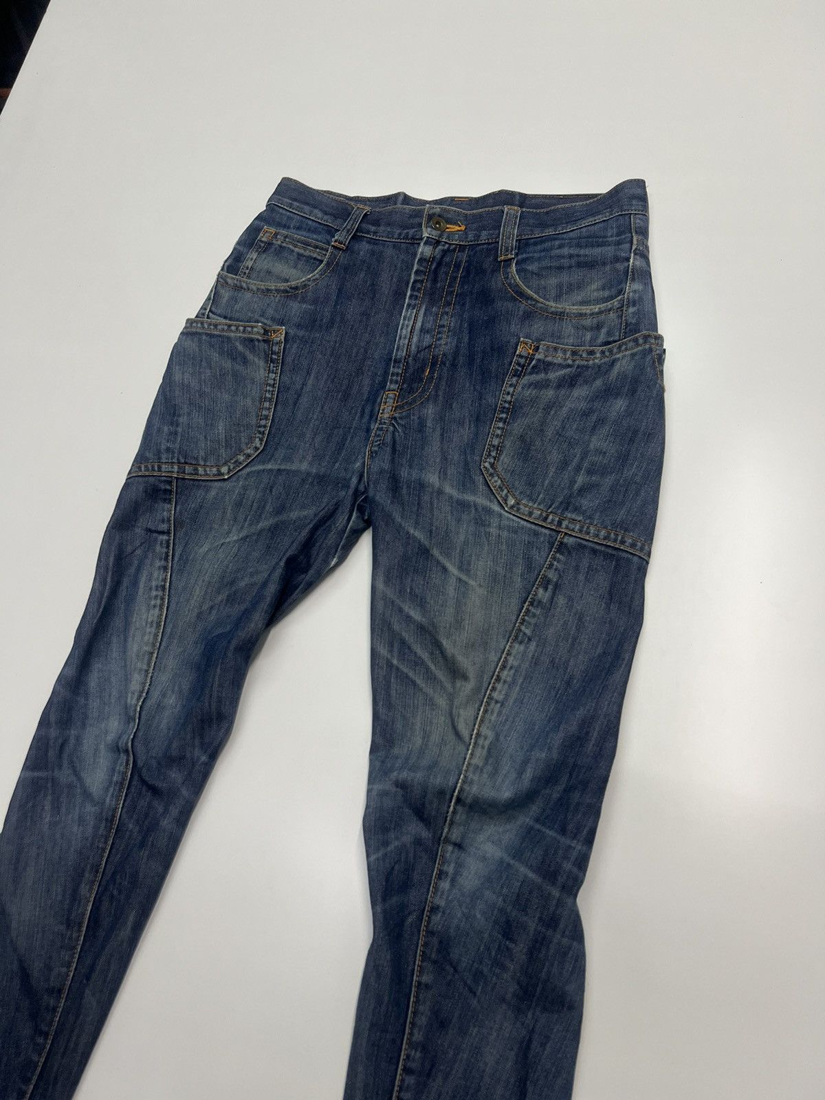 Japanese Brand Grip Swany Multipocket Denim Jeans Size 31" Size US 31 - 3 Thumbnail