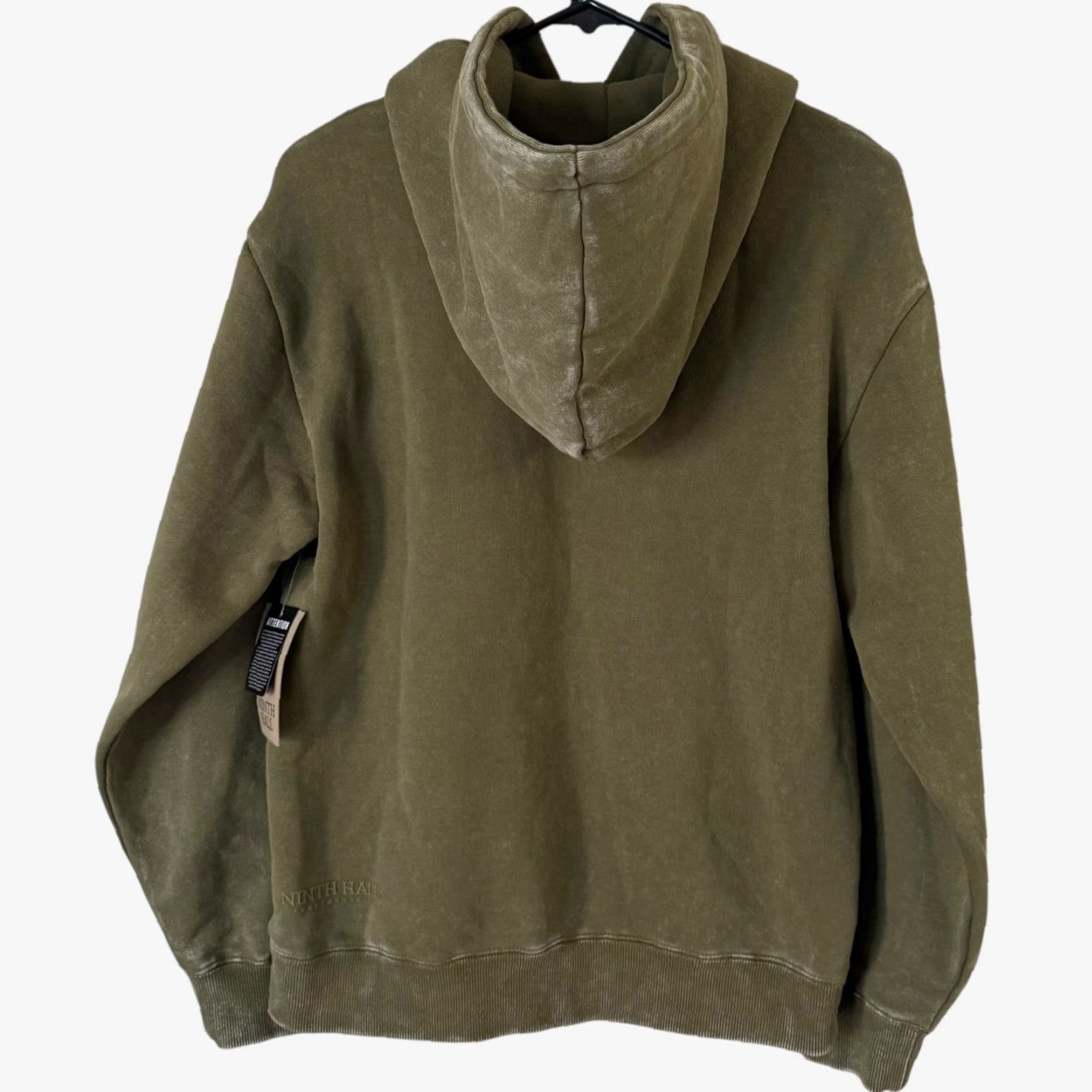 Olive Ninth Hall Hoodie Shirt City Grunge Olive Green Men S Small Pullover Pockets Relaxed New Size US S / EU 44-46 / 1 - 4 Thumbnail