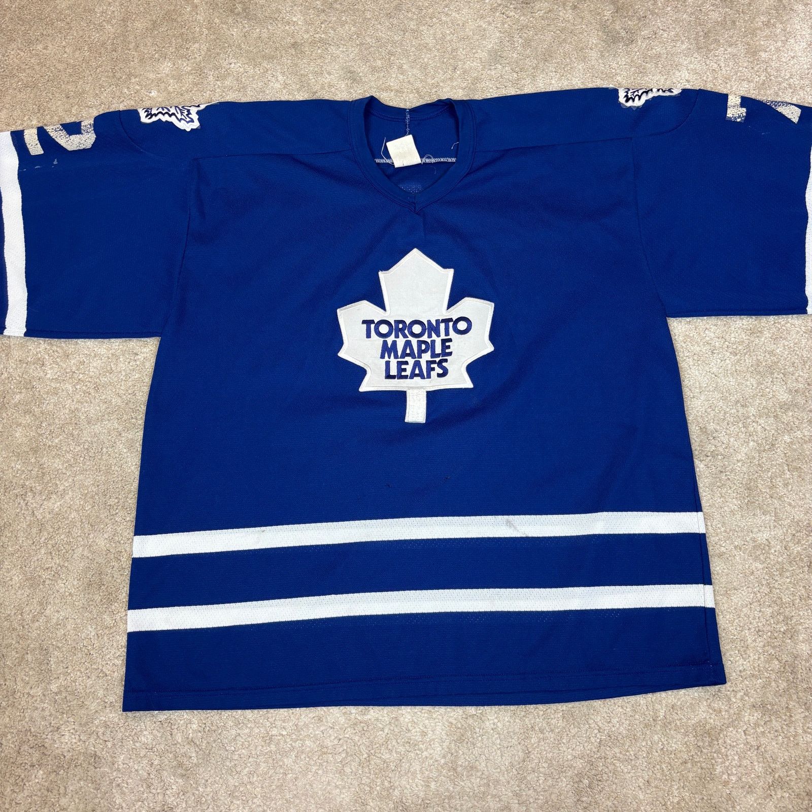 Vintage VTG Toronto Maple Leafs Moranov Hockey Jersey XL Maska NHL Size US XL / EU 56 / 4 - 2 Thumbnail