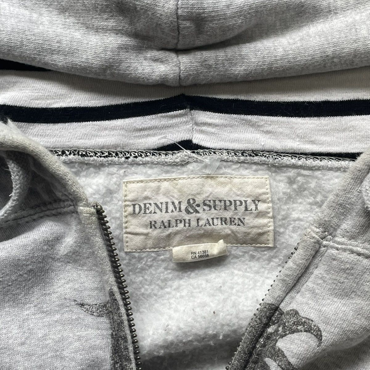 Vintage RALPH LAUREN DENIM & SUPPLY ZIP UP Size US XXL / EU 58 / 5 - 3 Thumbnail