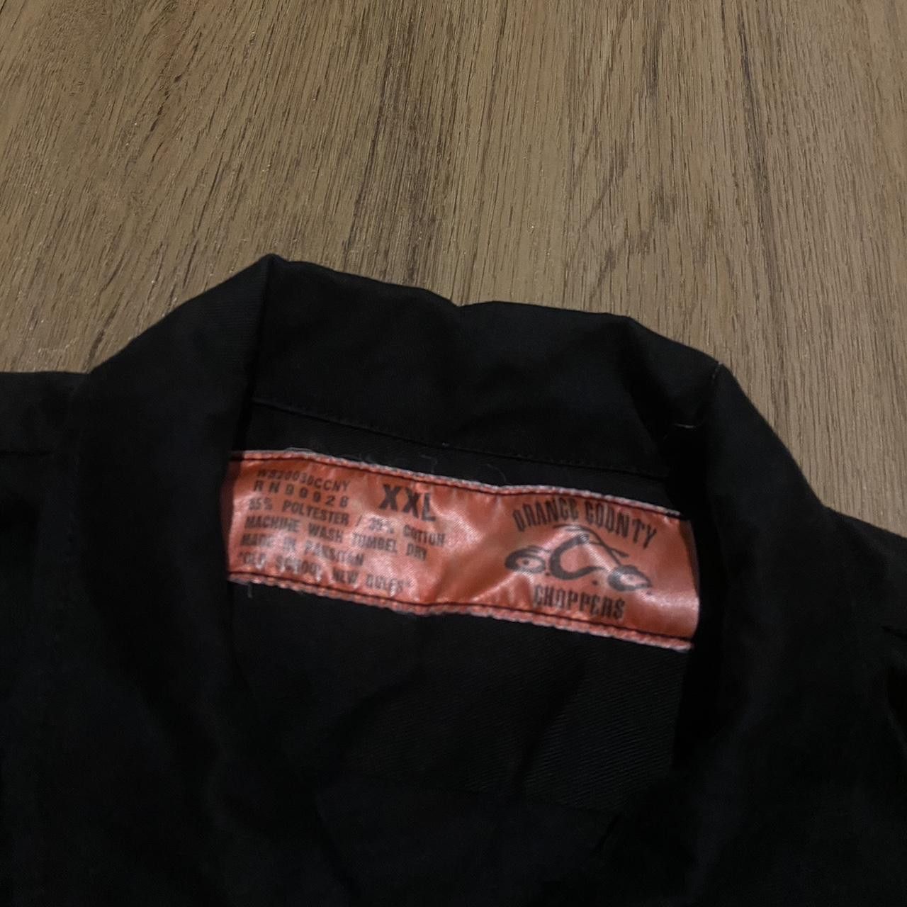 Other Black and red OCC biker shirt #bikerstyle Size US XXL / EU 58 / 5 - 5 Thumbnail