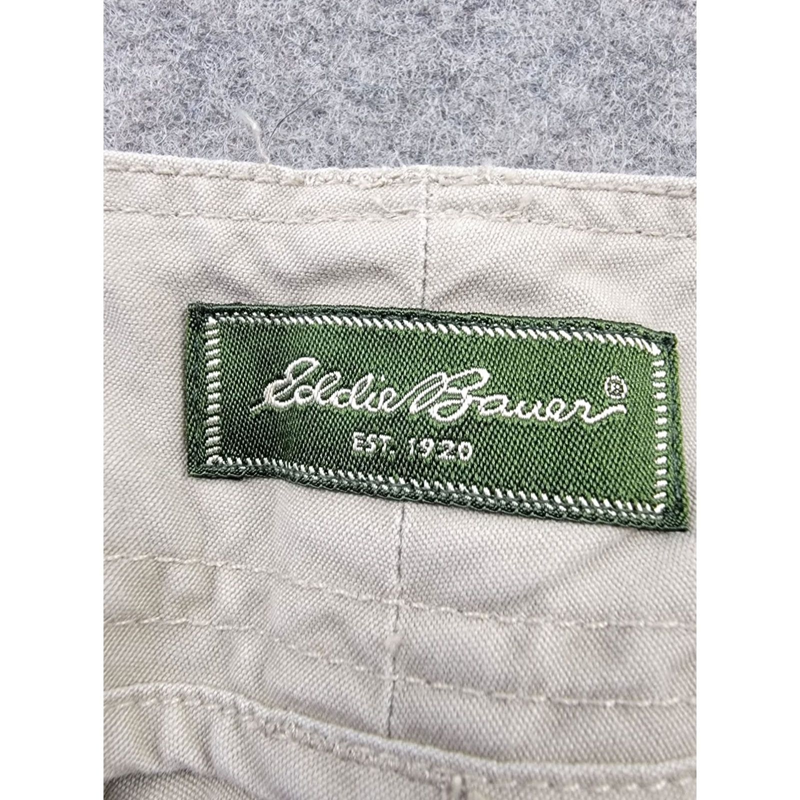 Eddie Bauer VINTAGE Eddie Bauer Pants Womens 4 Beige Twill Pant 100% Cotton Casual Outdoor Size 27" / US 4 / IT 40 - 5 Thumbnail