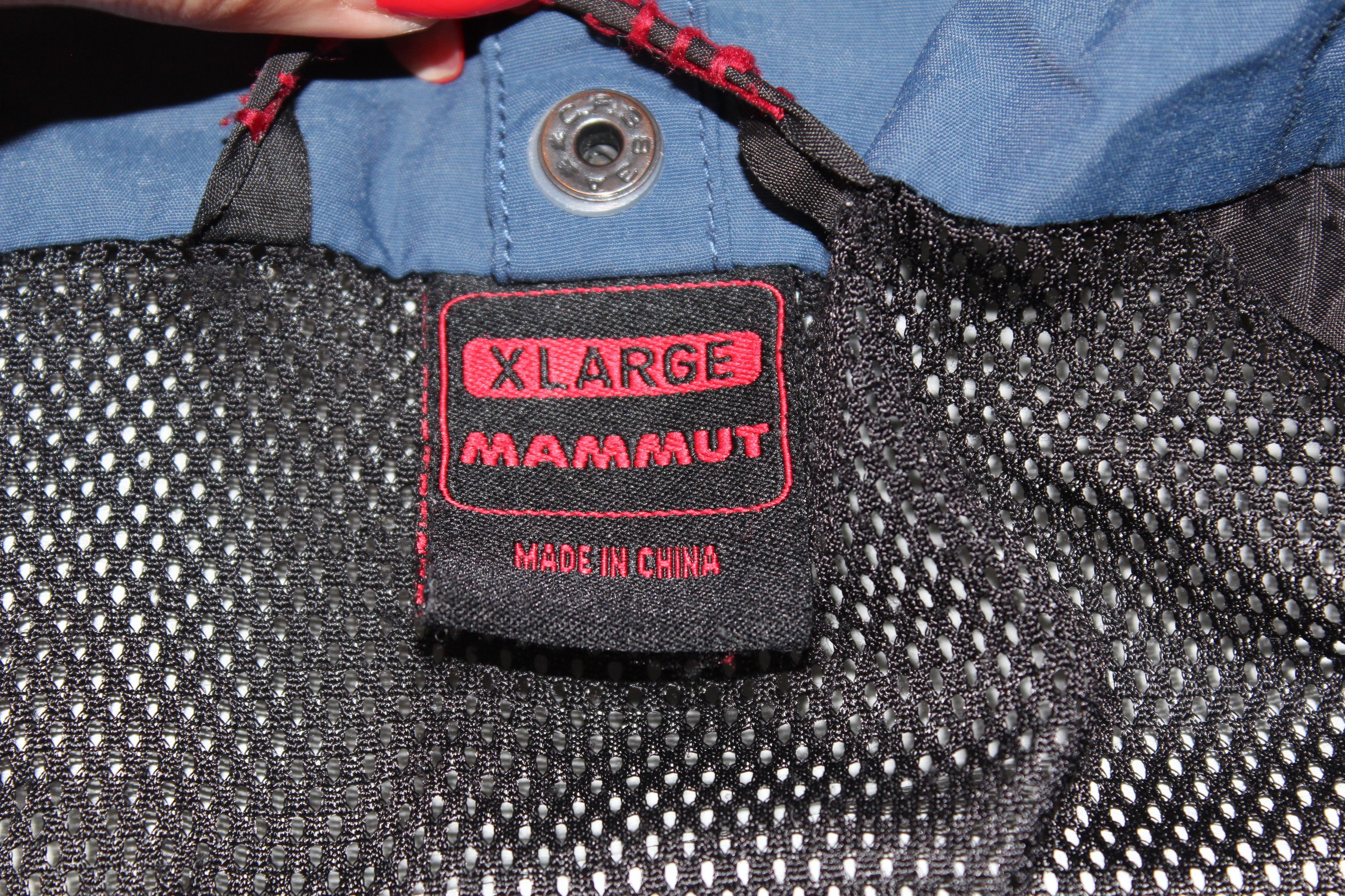 Mammut MAMMUT Dry Tech Waterproof Blue Jacket Size US XL / EU 56 / 4 - 5 Thumbnail