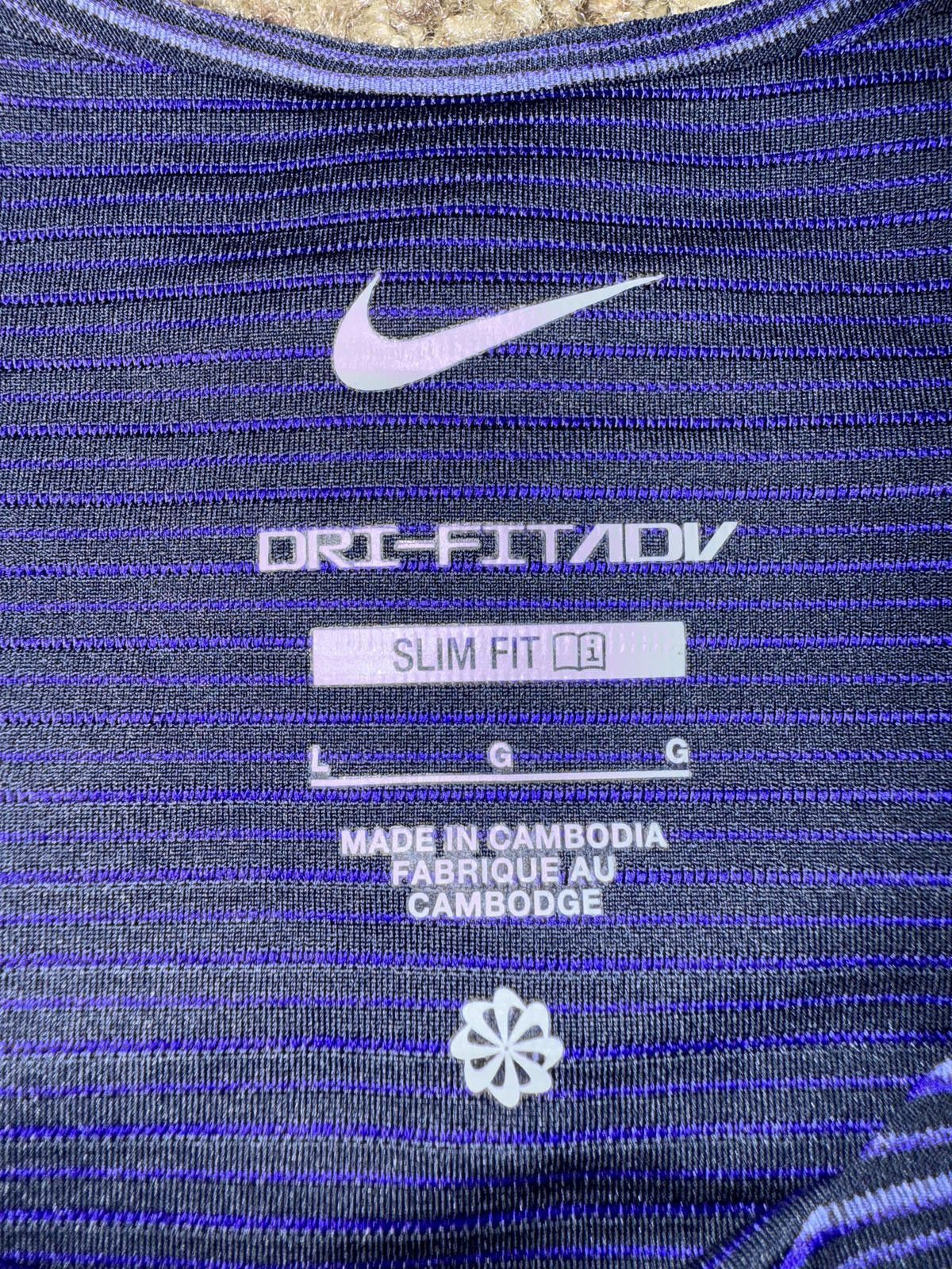 Nike Nike Women’s Dri-Fit ADV Slam Tennis Obsidian Top Size L / US 10 / IT 46 - 4 Thumbnail