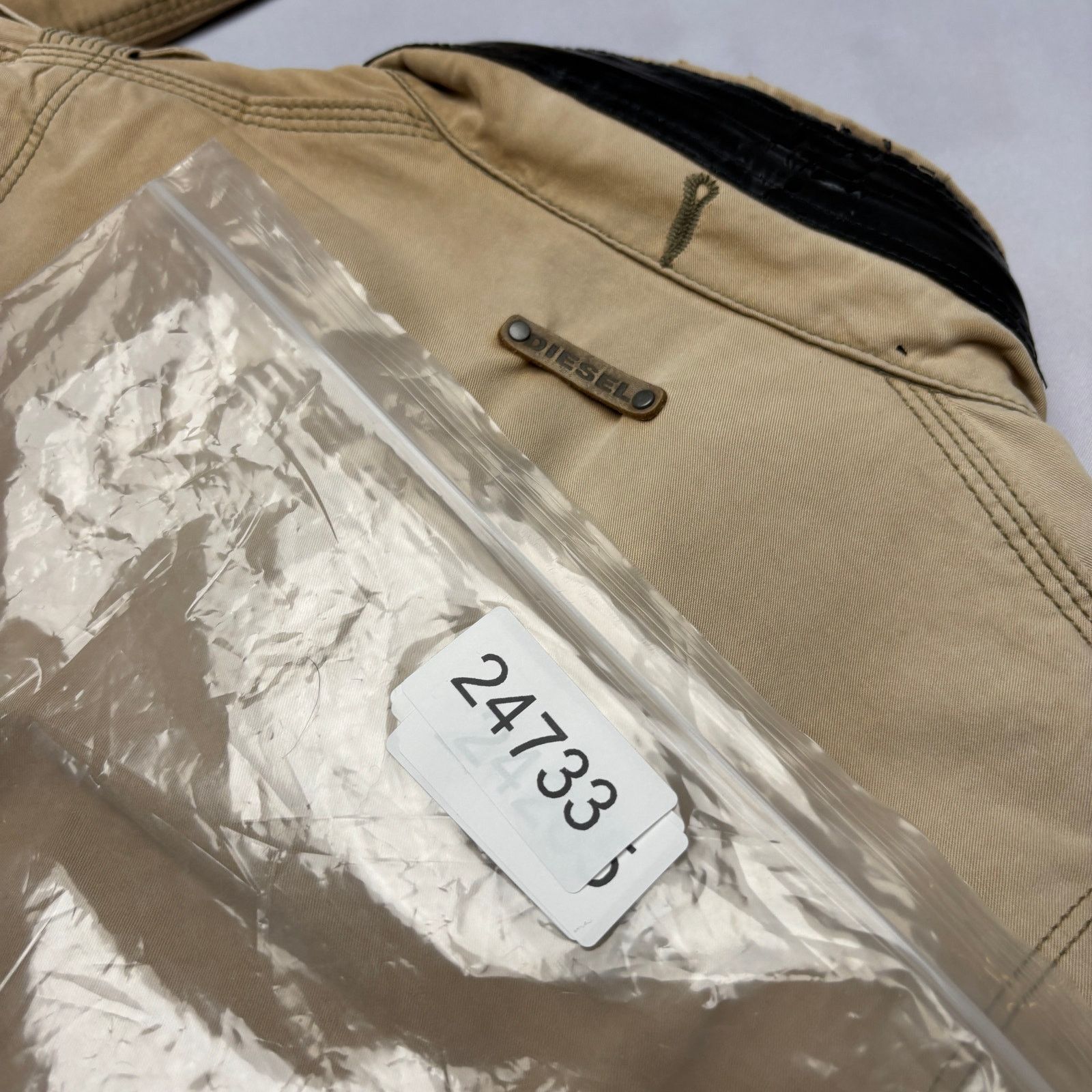 Diesel Vintage Diesel Faded Military Field Jacket Men's Small Y2K Size US S / EU 44-46 / 1 - 14 Thumbnail