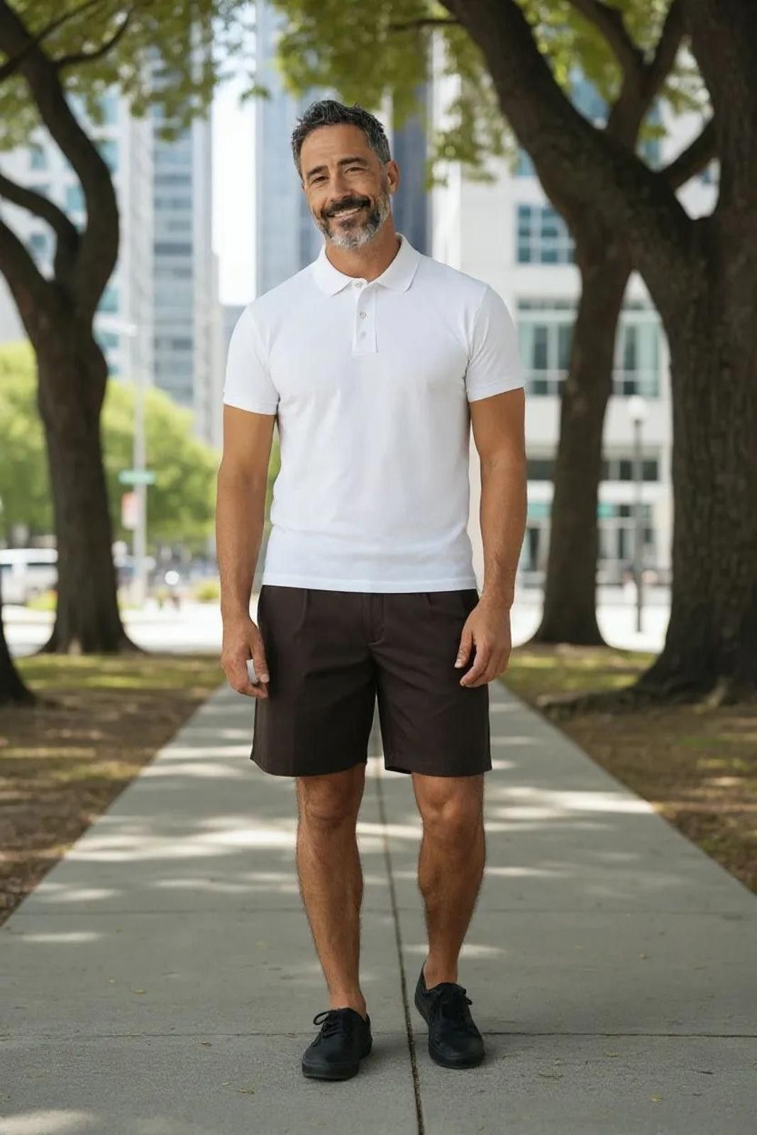 Savane Savane Men's Brown Casual Shorts Size US 38 / EU 54 - 1 Thumbnail