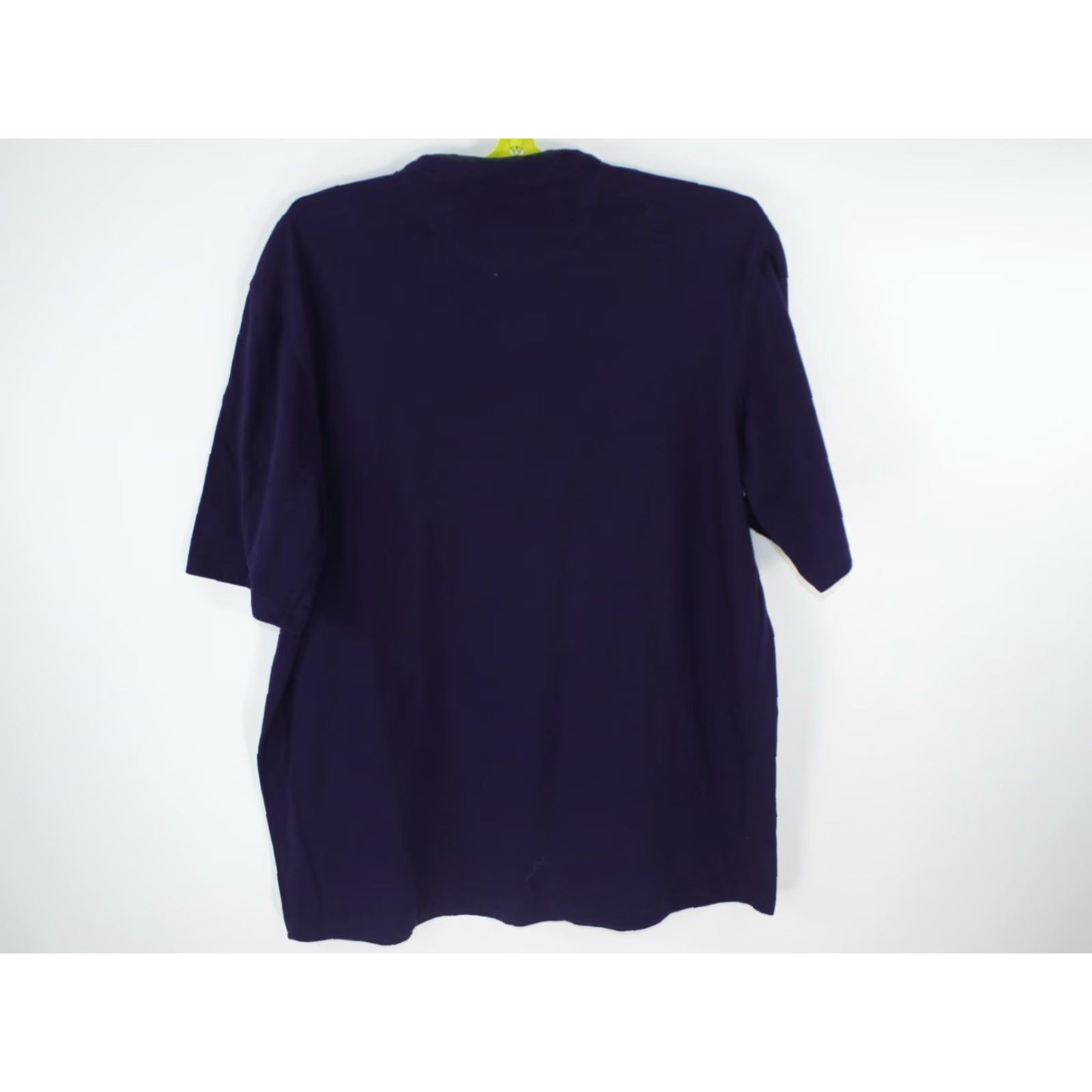 Vintage Marc Edwards Mens Short Sleeves Henley Neck Casual Blue Polo Shirt XL Size US XL / EU 56 / 4 - 4 Thumbnail