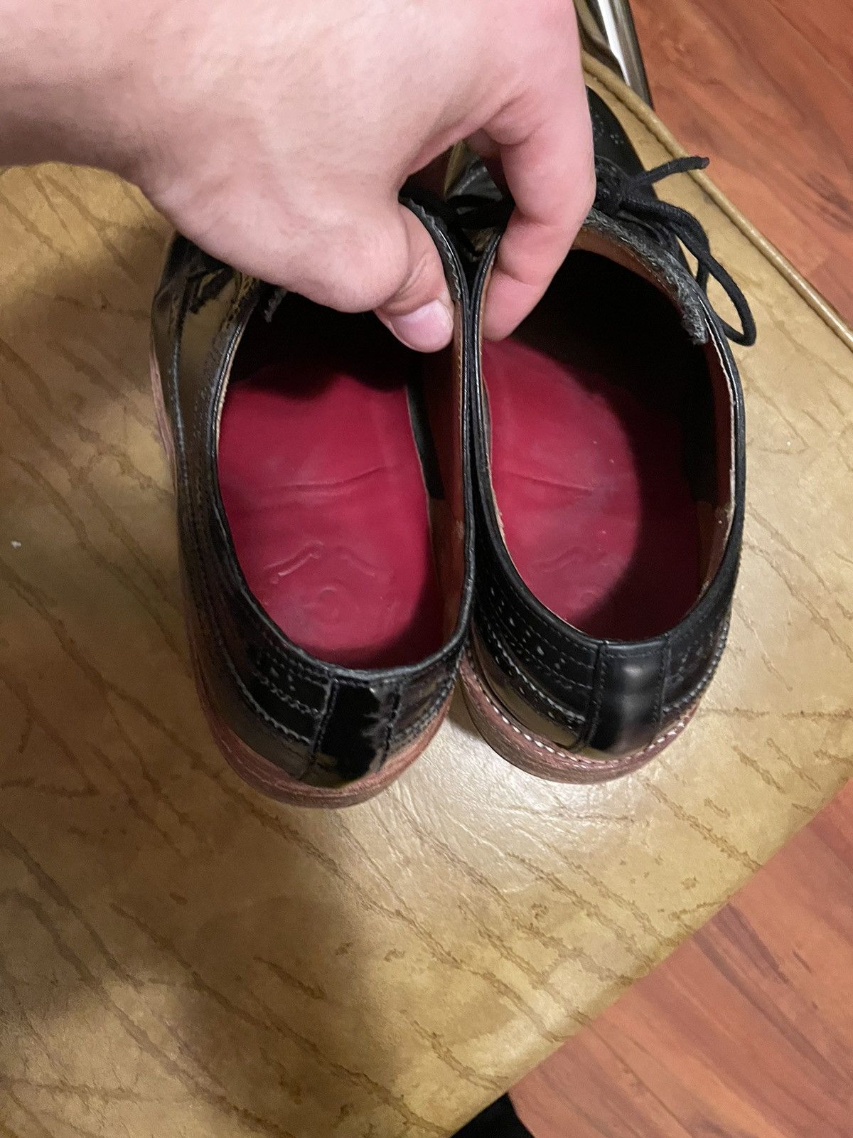 Grenson Patent brogues 9us ! Size US 9 / EU 42 - 7 Thumbnail