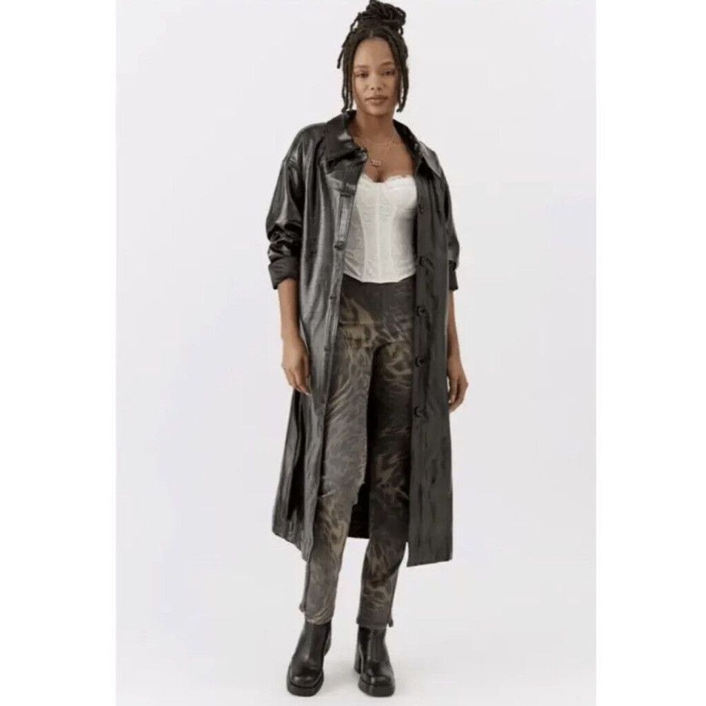 Bdg Urban Outfitters BDG Ankle-Zip Skinny Print Size 26. B20 Size 26" / US 2 / IT 38 - 1 Thumbnail