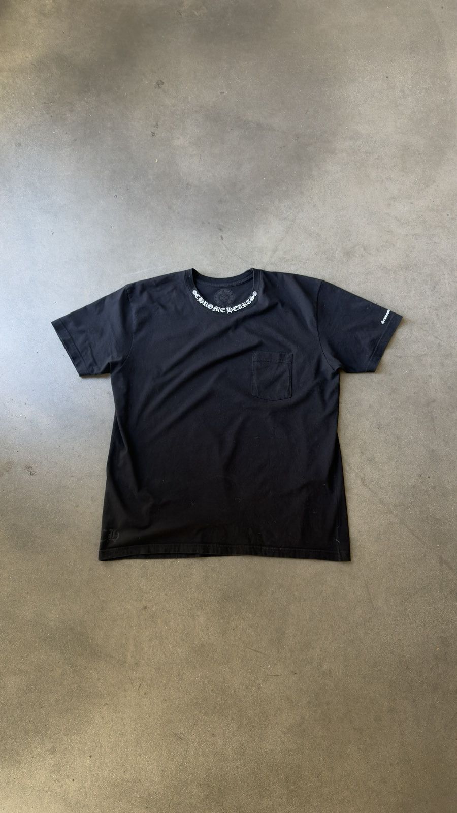 Chrome Hearts RARE! Chrome Hearts Neck Logo T-Shirt Size US XXL / EU 58 / 5 - 1 Thumbnail
