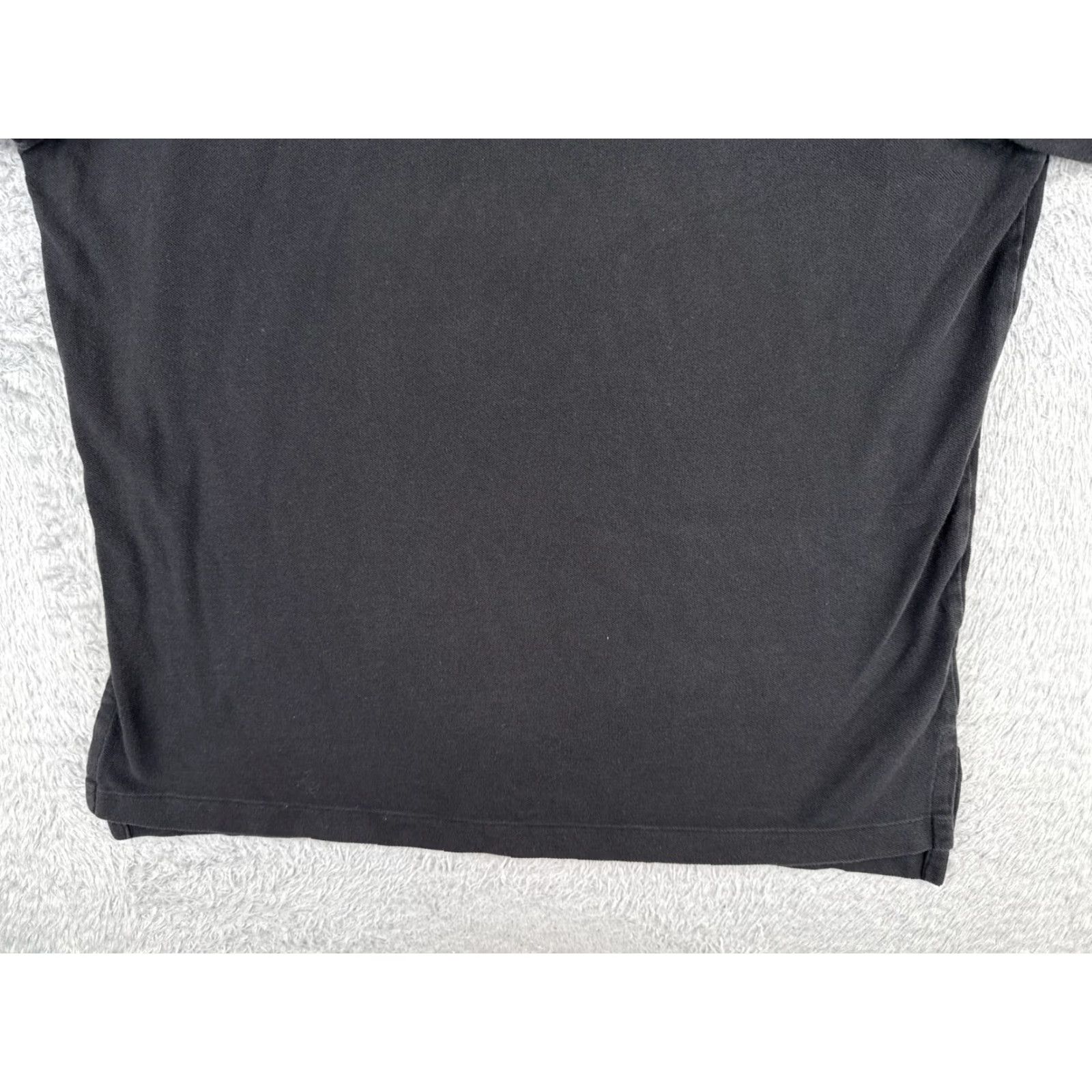 Polo Ralph Lauren VINTAGE Polo Ralph Lauren Polo Shirt Men 2XL Black 100% Cotton Jersey Slim Short Sleeve Size US XXL / EU 58 / 5 - 5 Thumbnail