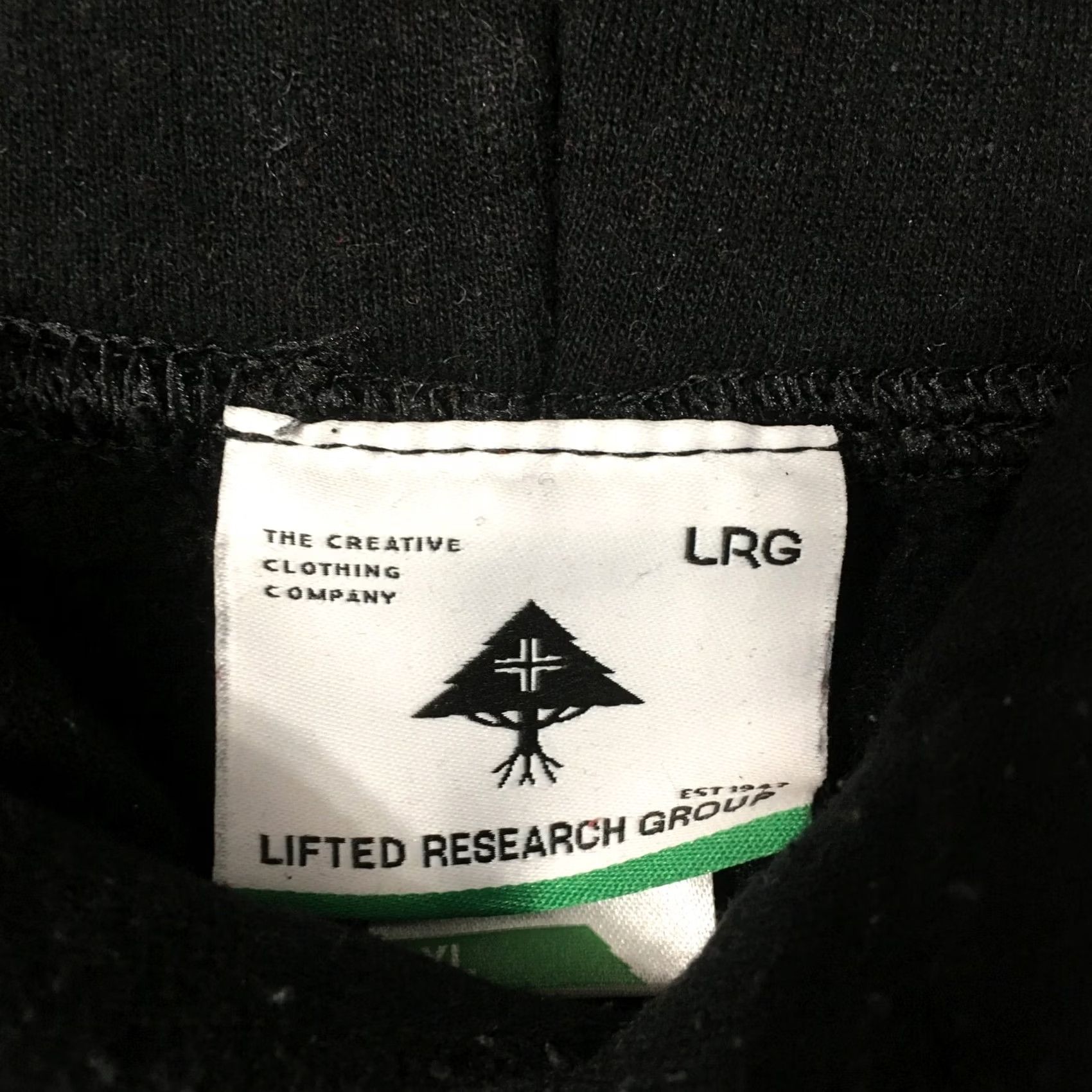 Vintage Lifted Research Hoodie Sweatshirt Black 2XL XXL Mens Hip Hop Size US XXL / EU 58 / 5 - 3 Thumbnail
