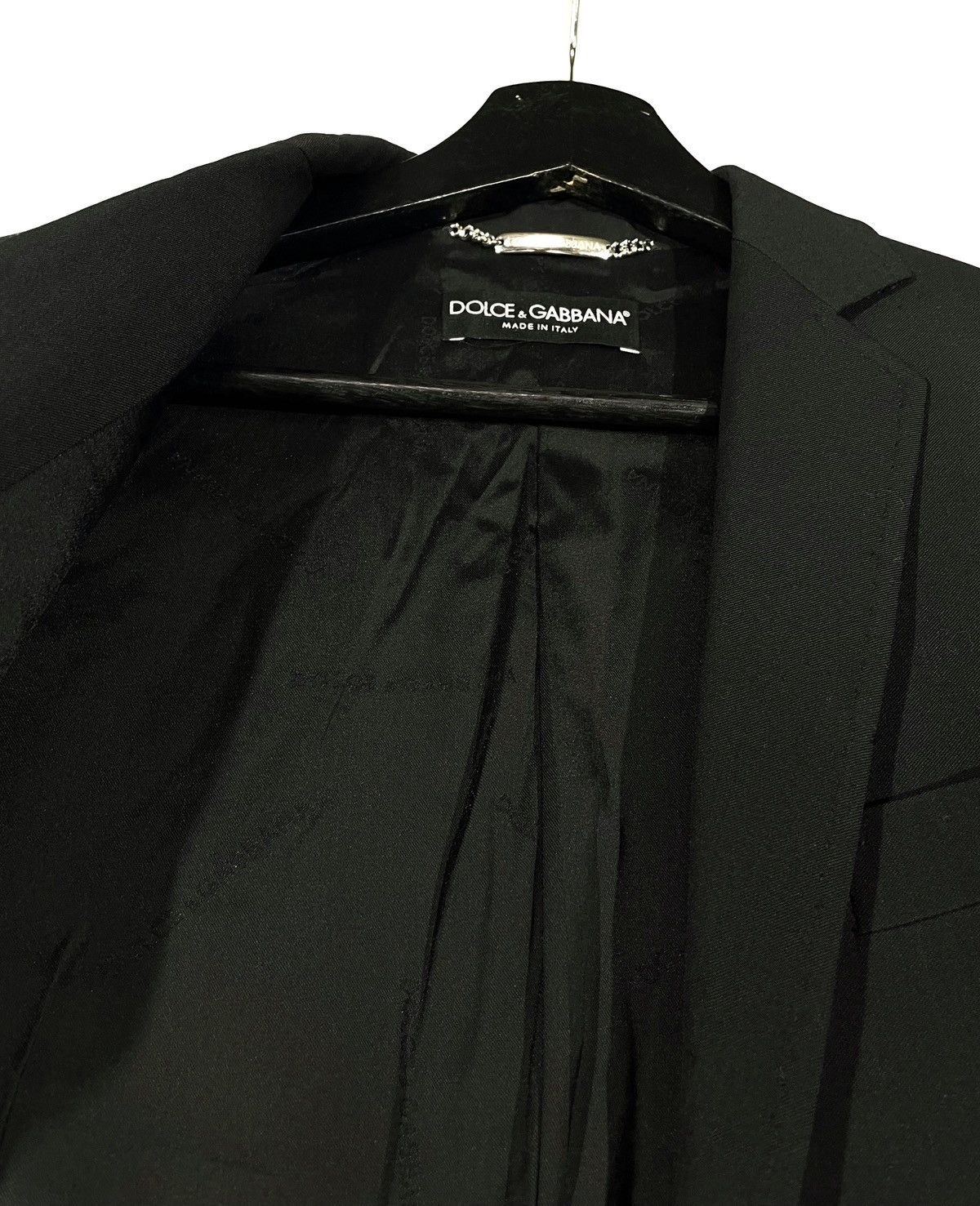 Dolce & Gabbana DG Basic Wool Business Blazer Black Women Italy Size 38 Lux Size XS / US 0-2 / IT 36-38 - 9 Thumbnail