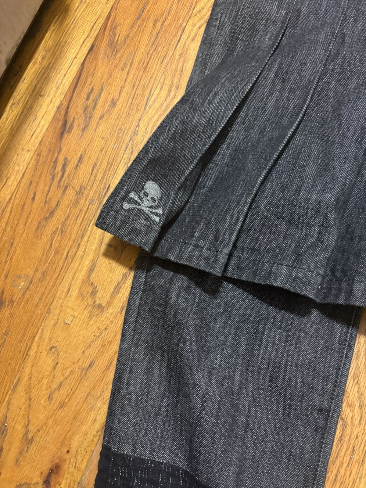 Comme des Garcons MASTERMIND JAPAN X COMME DES GARCONS PLEATED WRAPSKIRT Size US 28 / EU 44 - 2 Thumbnail