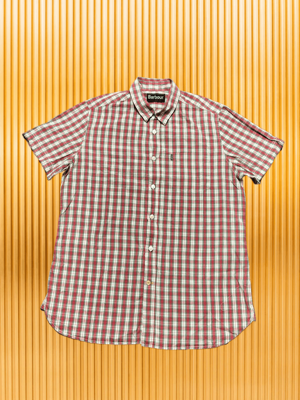 Barbour Vintage BARBOUR Casual Shirt Tartan STREETWEAR Size US S / EU 44-46 / 1 - 1 Thumbnail