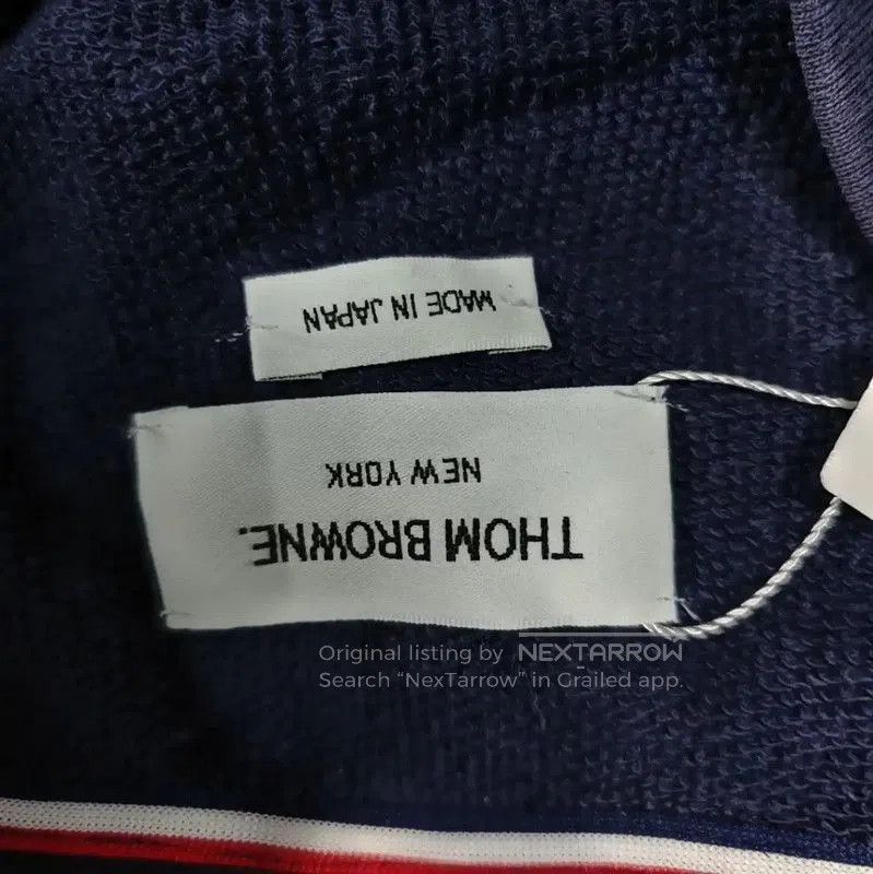 Thom Browne Thom Browne Navy Cotton Women's Casual Pants . Size 27" / US 4 / IT 40 - 3 Thumbnail