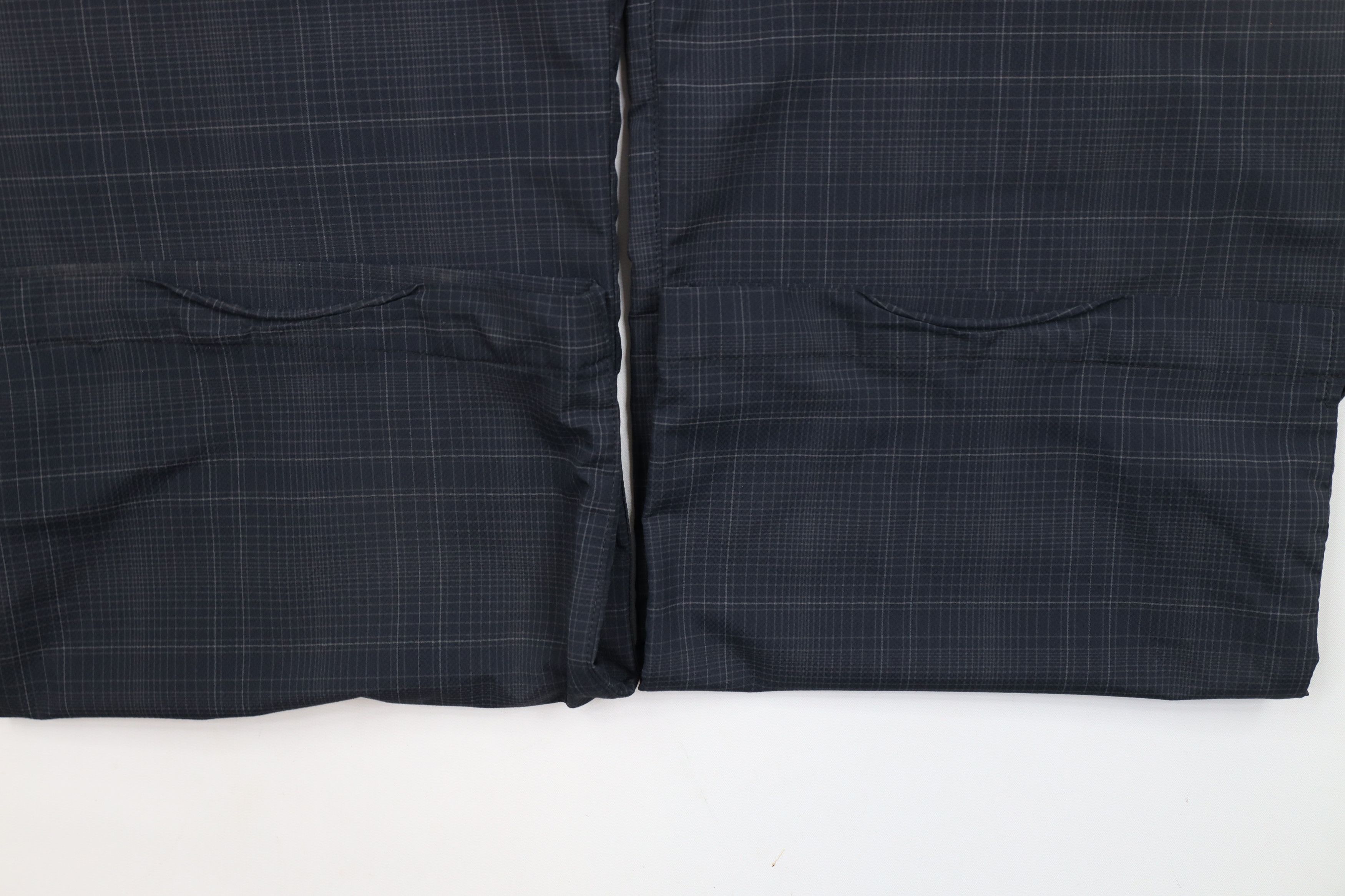 Under Armour × Vintage Under Armour Wide Leg Tech Golfing Chino Pants Gray Plaid Size US 40 / EU 56 - 5 Thumbnail