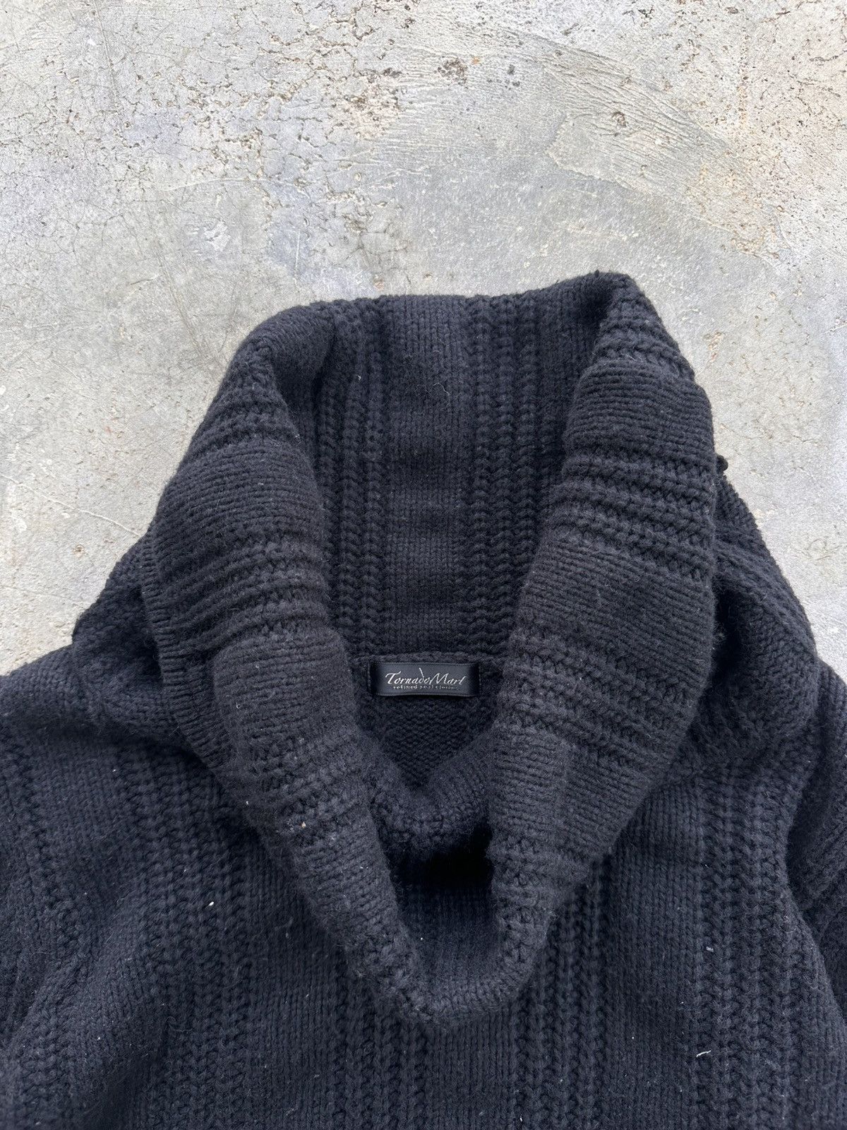 Tornado Mart Tornado Mart High Neck Knit Sweater Size US M / EU 48-50 / 2 - 3 Thumbnail
