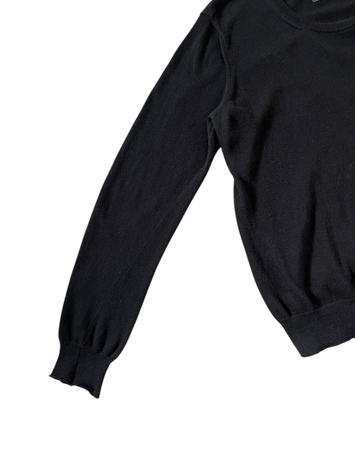 Number (N)ine 2000s Number (N)ine Off Shoulder Button Alpaca Knit Sweater Size US M / EU 48-50 / 2 - 7 Thumbnail