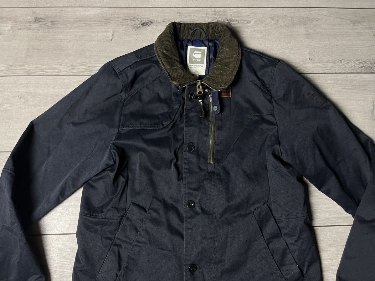 G-Star G Star Raw Doonray Trench coat jacket Men's size Large Size US L / EU 52-54 / 3 - 3 Thumbnail