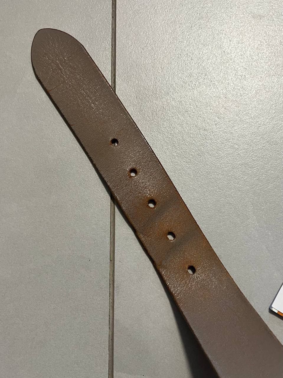 Carhartt Y2K Carhartt Leather Belt Spell out Size ONE SIZE - 7 Thumbnail
