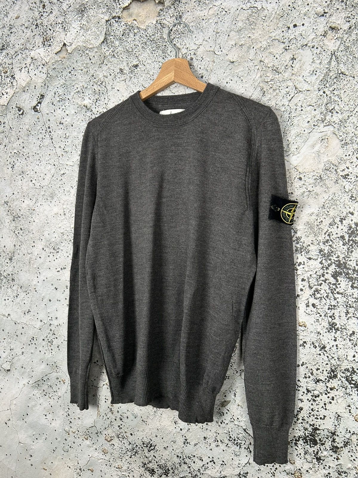 Designer × Stone Island Stone Island Wool Sweater Knit Patch Designer Rare Vintage Size US S / EU 44-46 / 1 - 2 Thumbnail