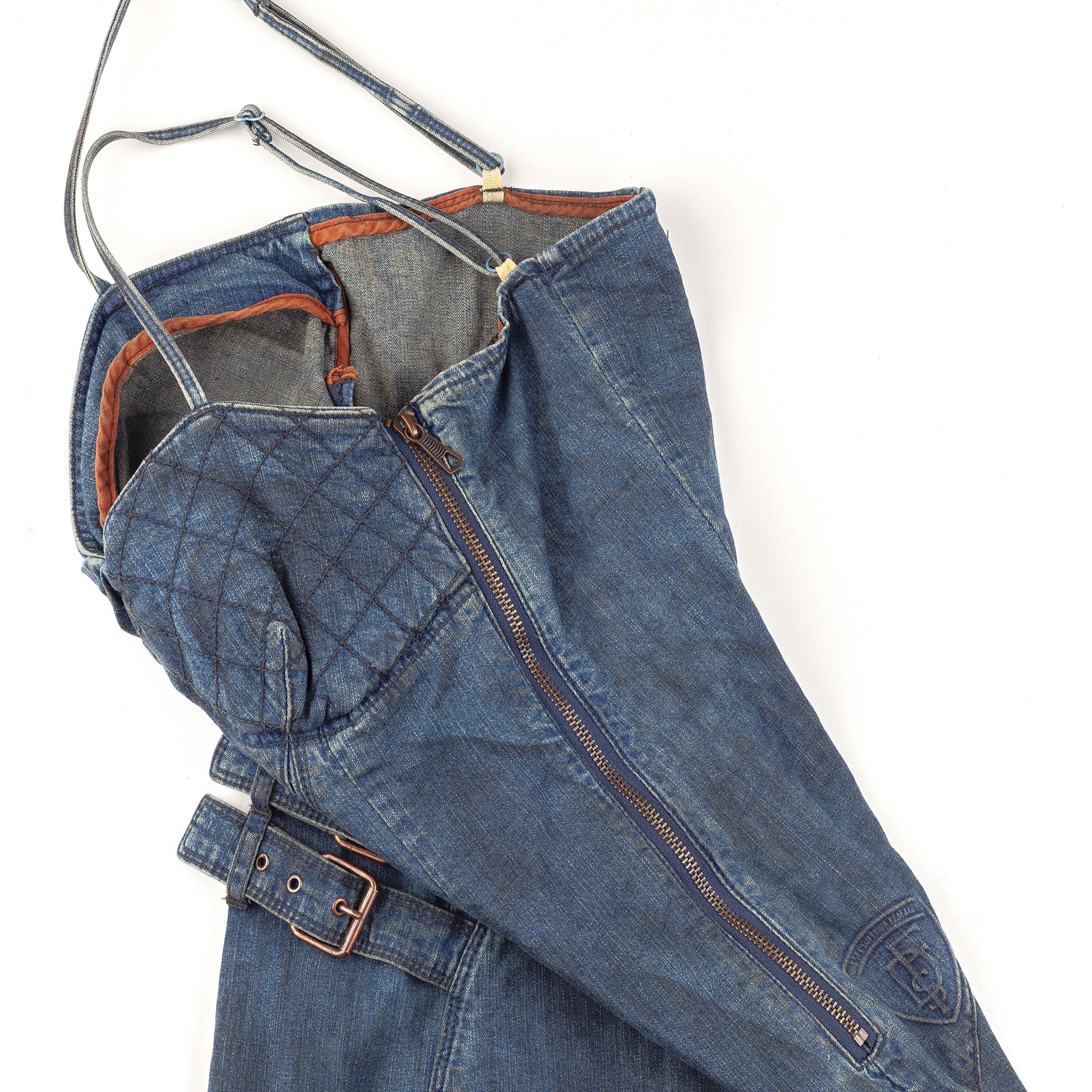 Diesel Diesel Vintage Blue Denim Bustier Dress (XS) Size XS / US 0-2 / IT 36-38 - 3 Thumbnail