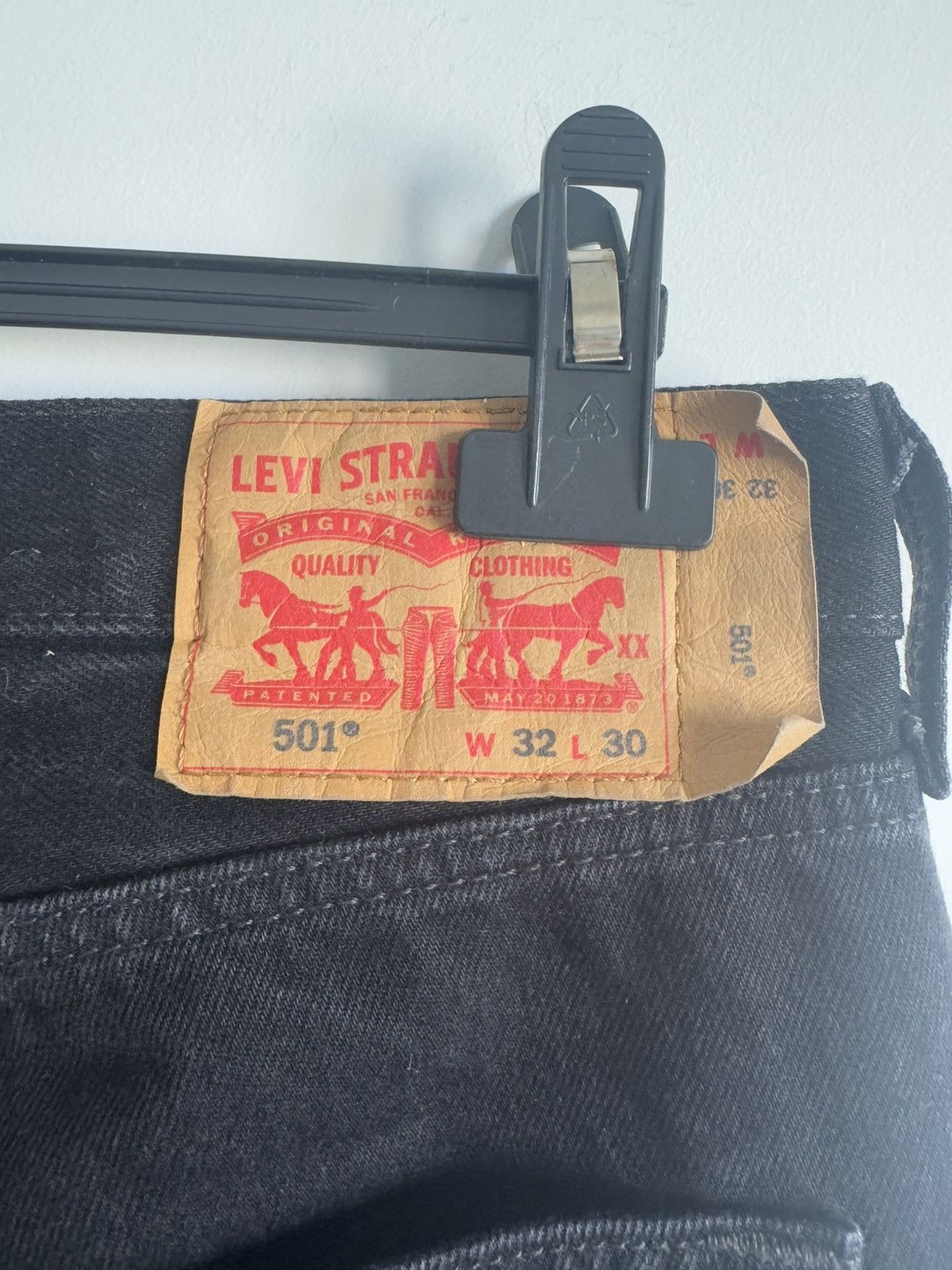 Levi's Custom recycled Levis jeans patchwork denim Size US 32 / EU 48 - 10 Thumbnail