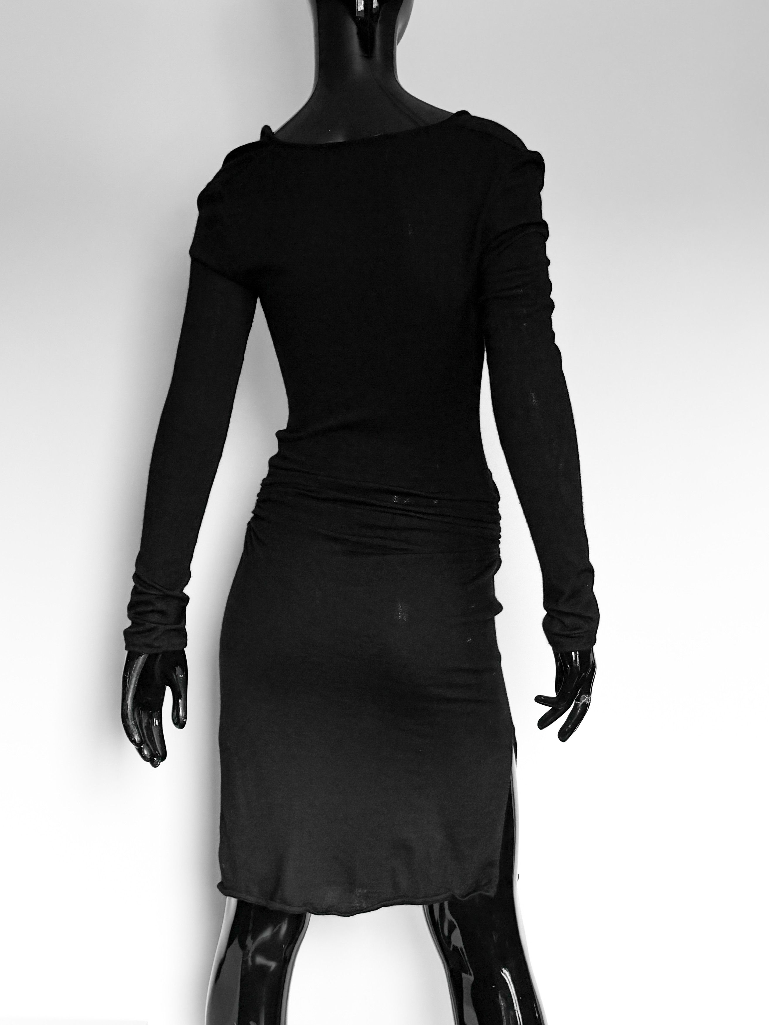 Valentino Valentino Boutique Vintage Wool Knit Dress Long Sleeve Size S / US 4 / IT 40 - 11 Thumbnail