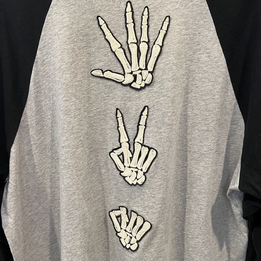 Our Legacy Our Legacy - Mix Raglan 3/4 Slv (#M2226ML) Sz 50 - Gry, Blk Size US M / EU 48-50 / 2 - 7 Thumbnail