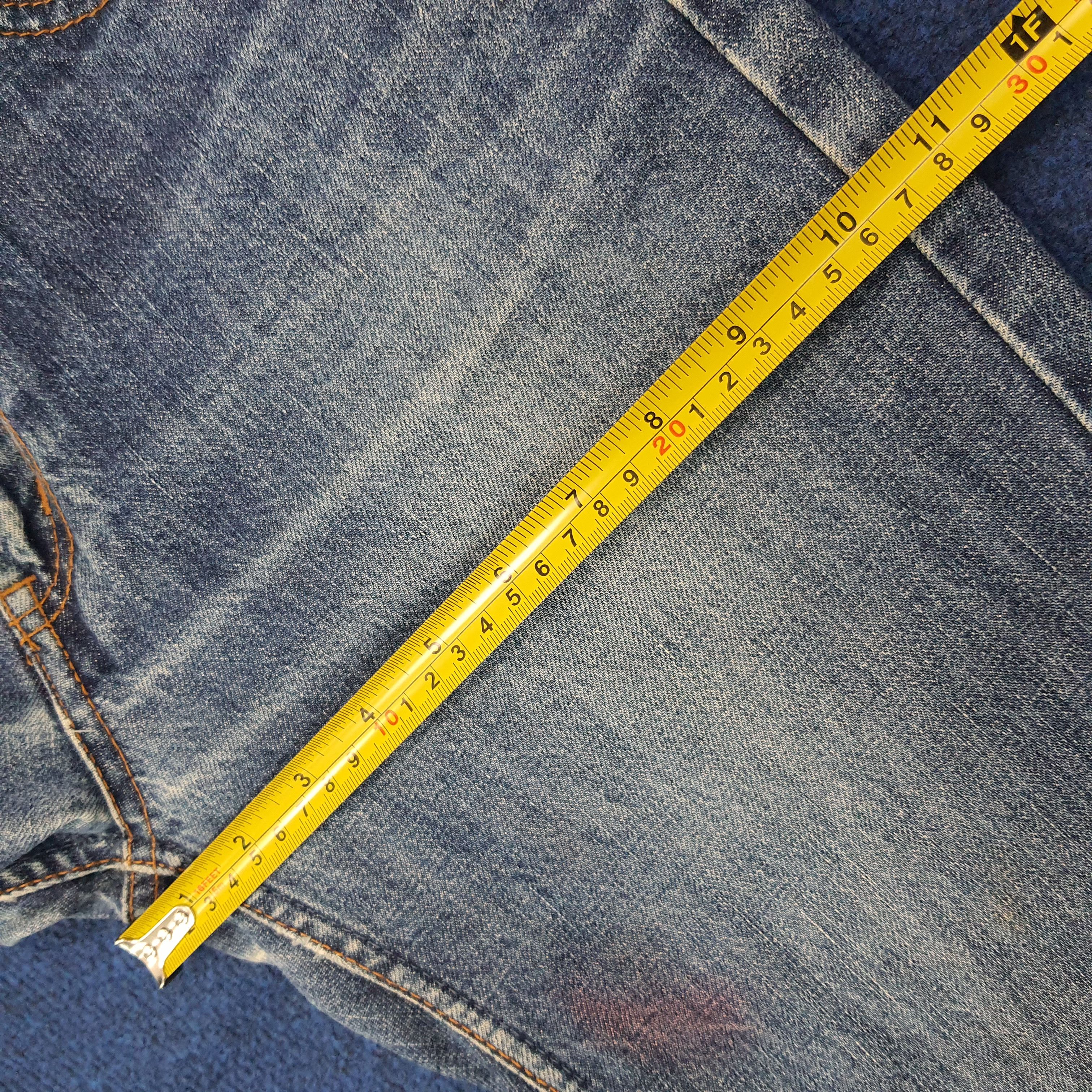 Hysteric Glamour Vintage Hysterics Raider Flare Custom Logo Jeans C265N8 Size US 29 - 13 Thumbnail